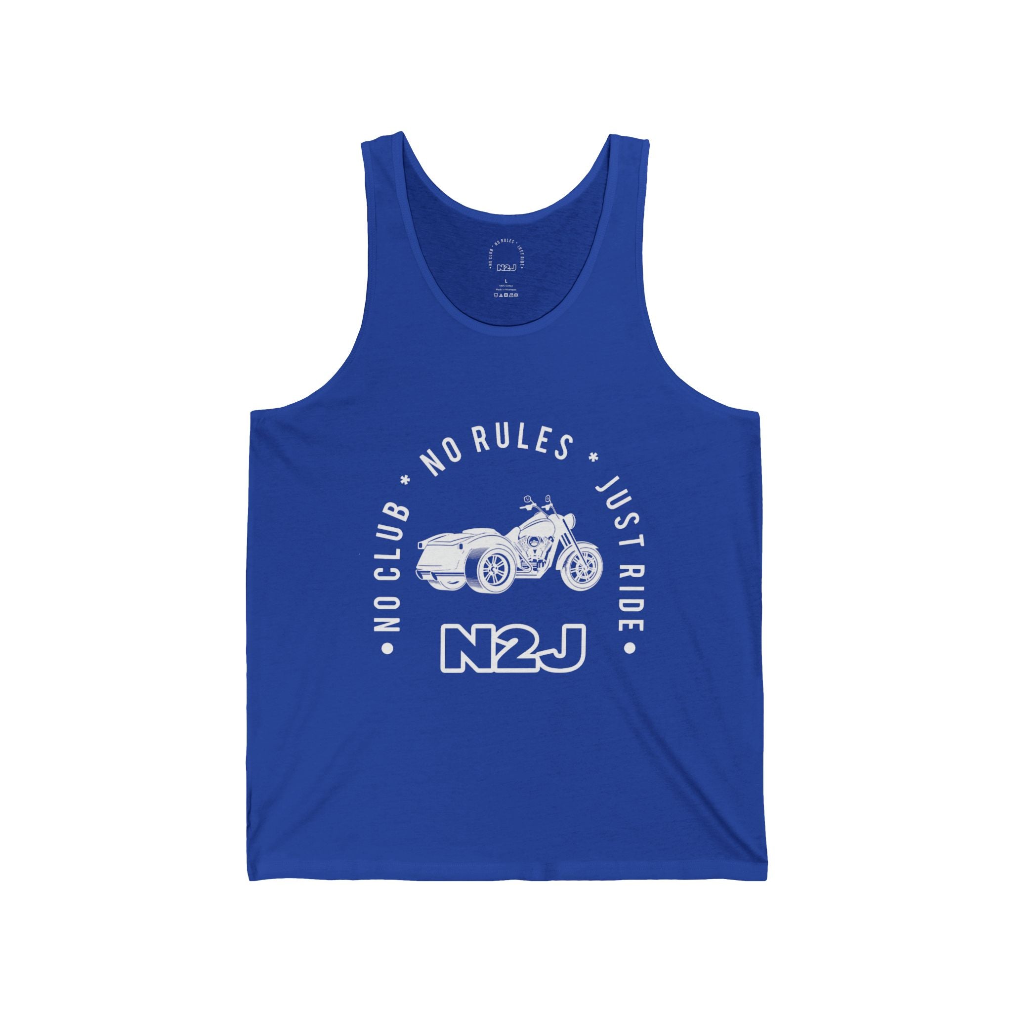 N2J Trike Unisex Jersey Tank