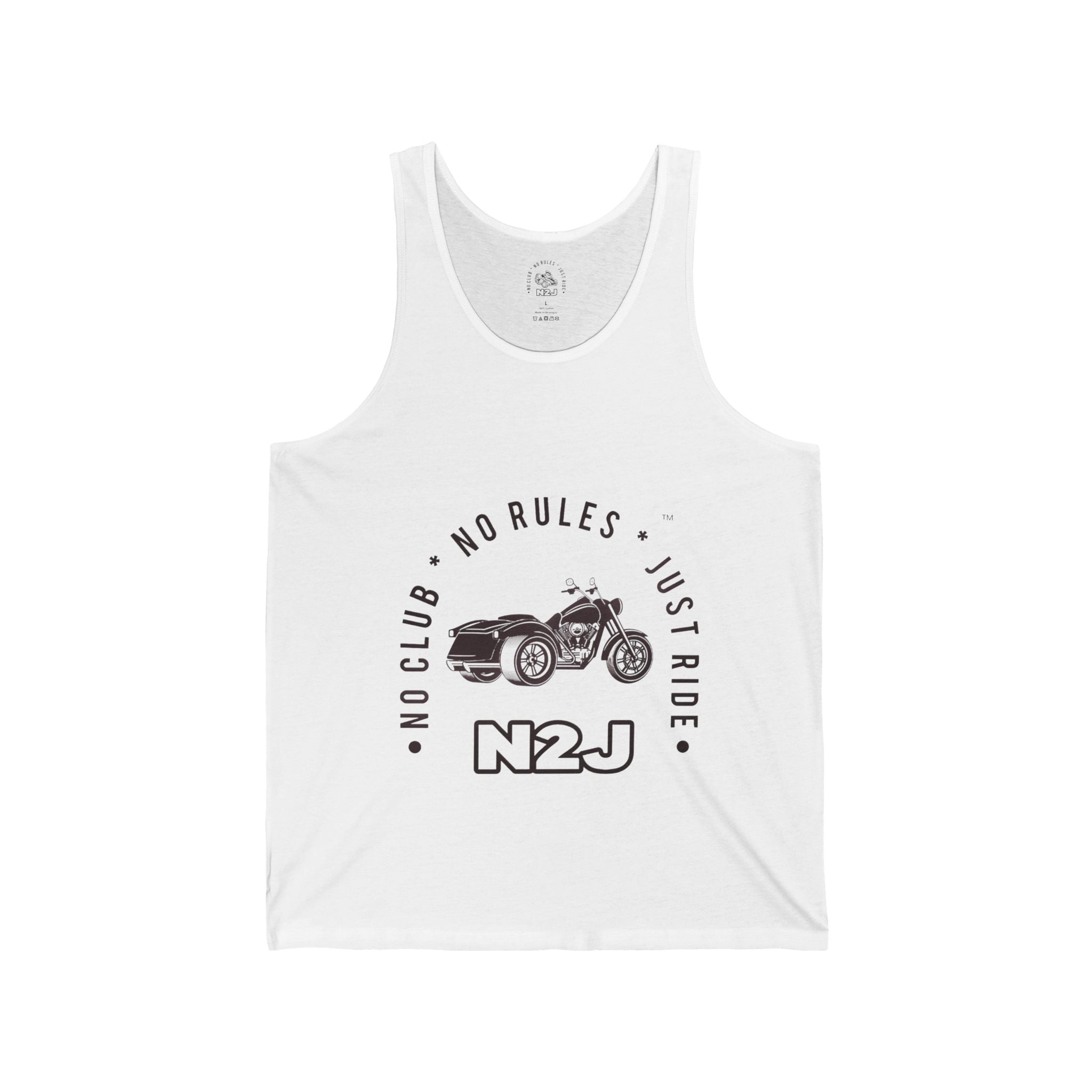 N2J Trike Unisex Jersey Tank