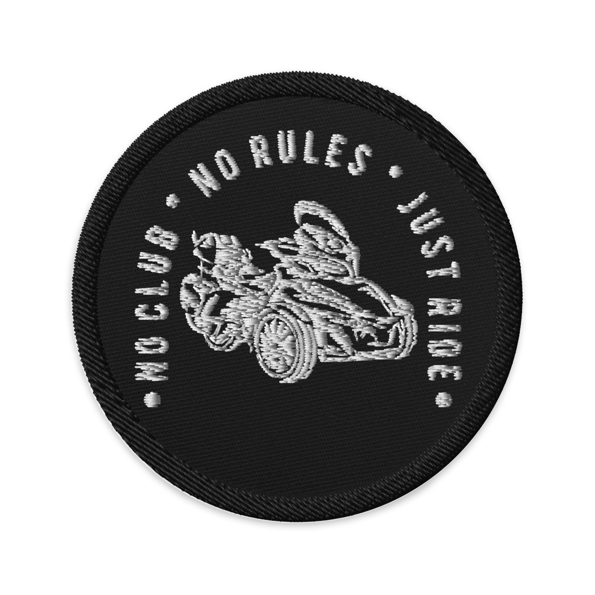 N2J Main RTL No Logo Embroidered patches