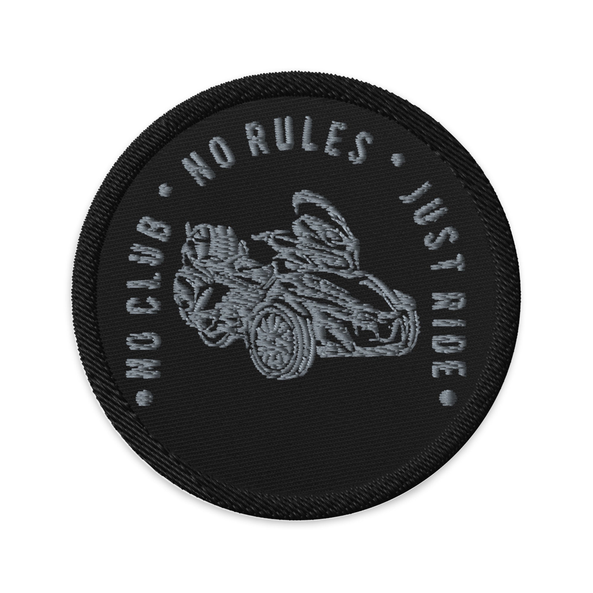 N2J Main RTL No Logo Embroidered patches