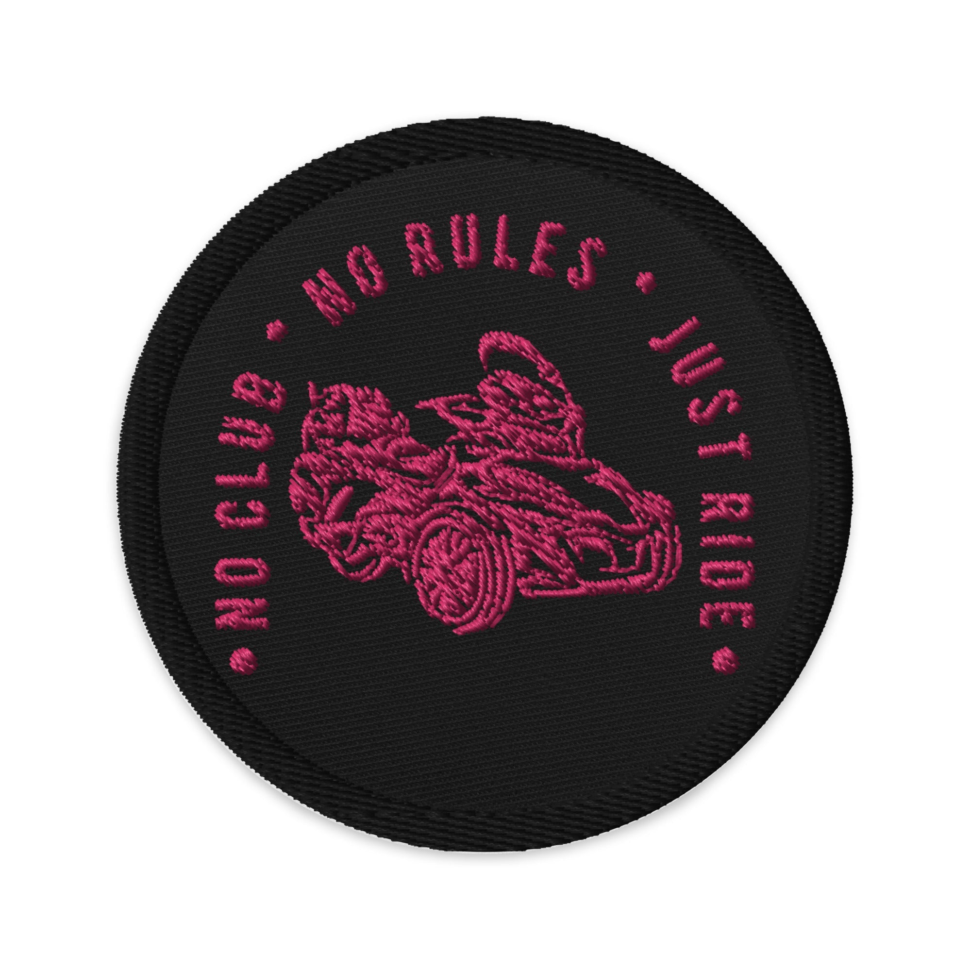 N2J Main RTL No Logo Embroidered patches