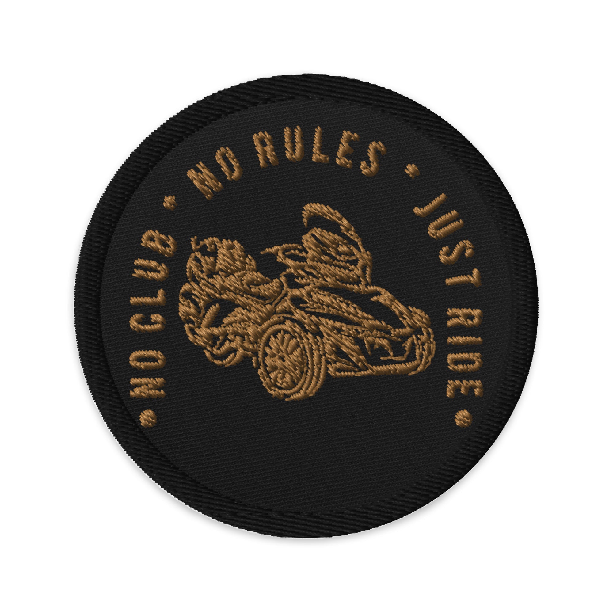 N2J Main RTL No Logo Embroidered patches