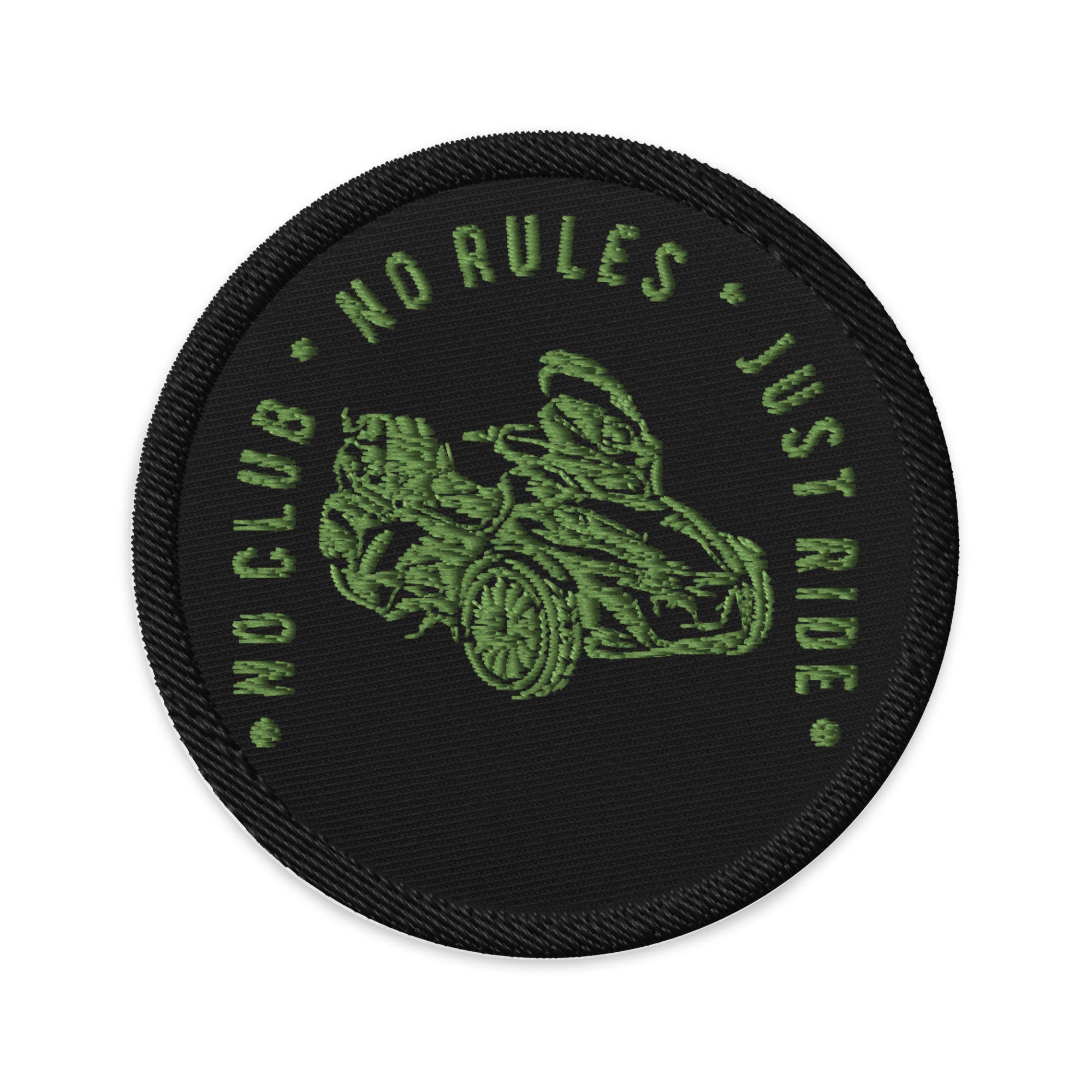 N2J Main RTL No Logo Embroidered patches