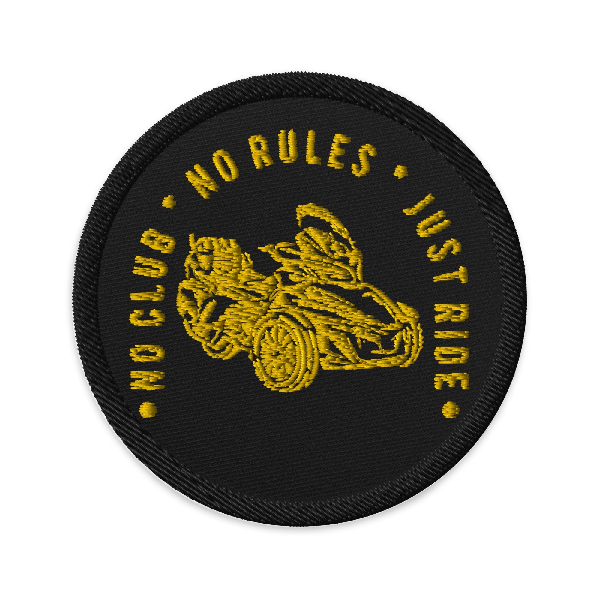 N2J Main RTL No Logo Embroidered patches