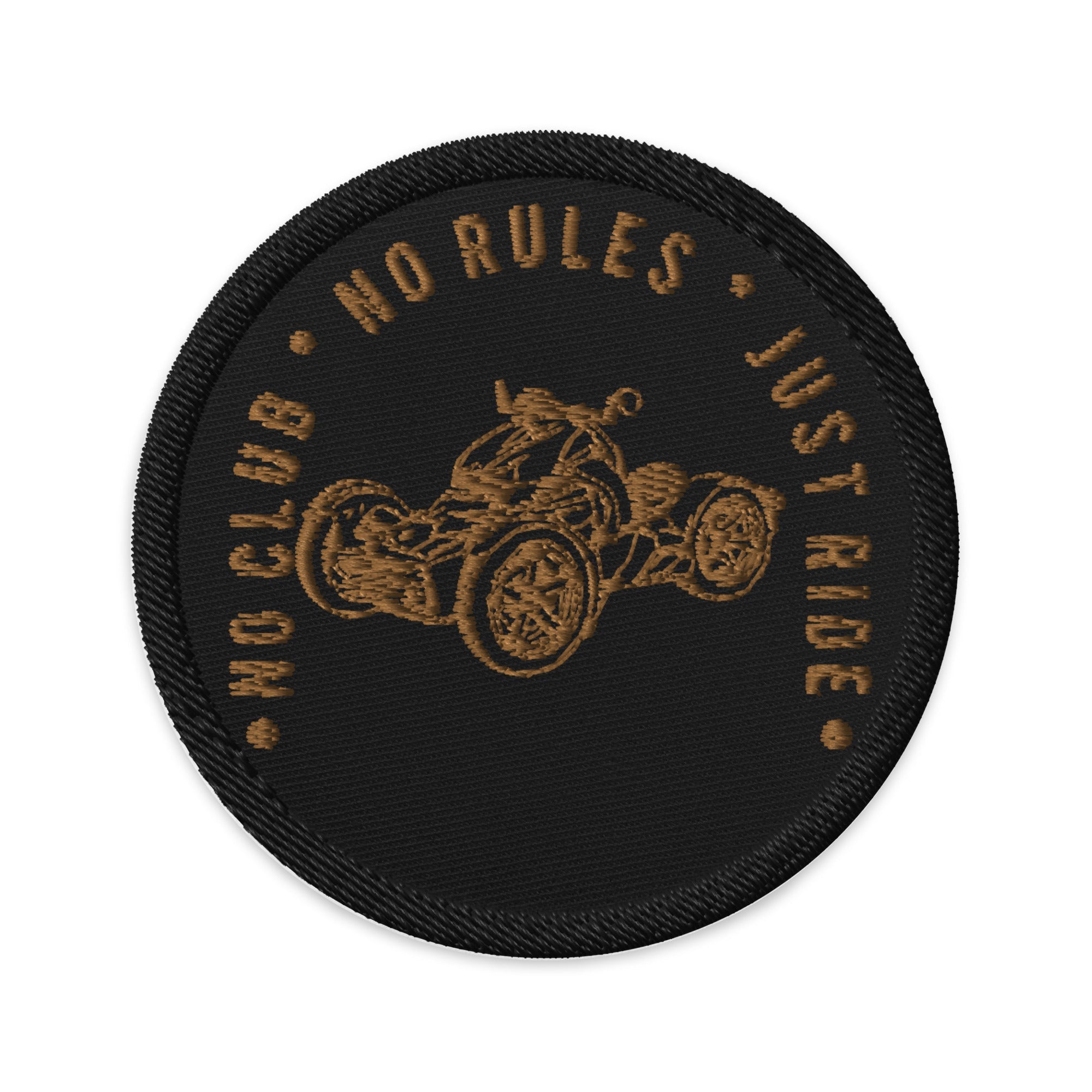 N2J Ryker no logo Embroidered patches