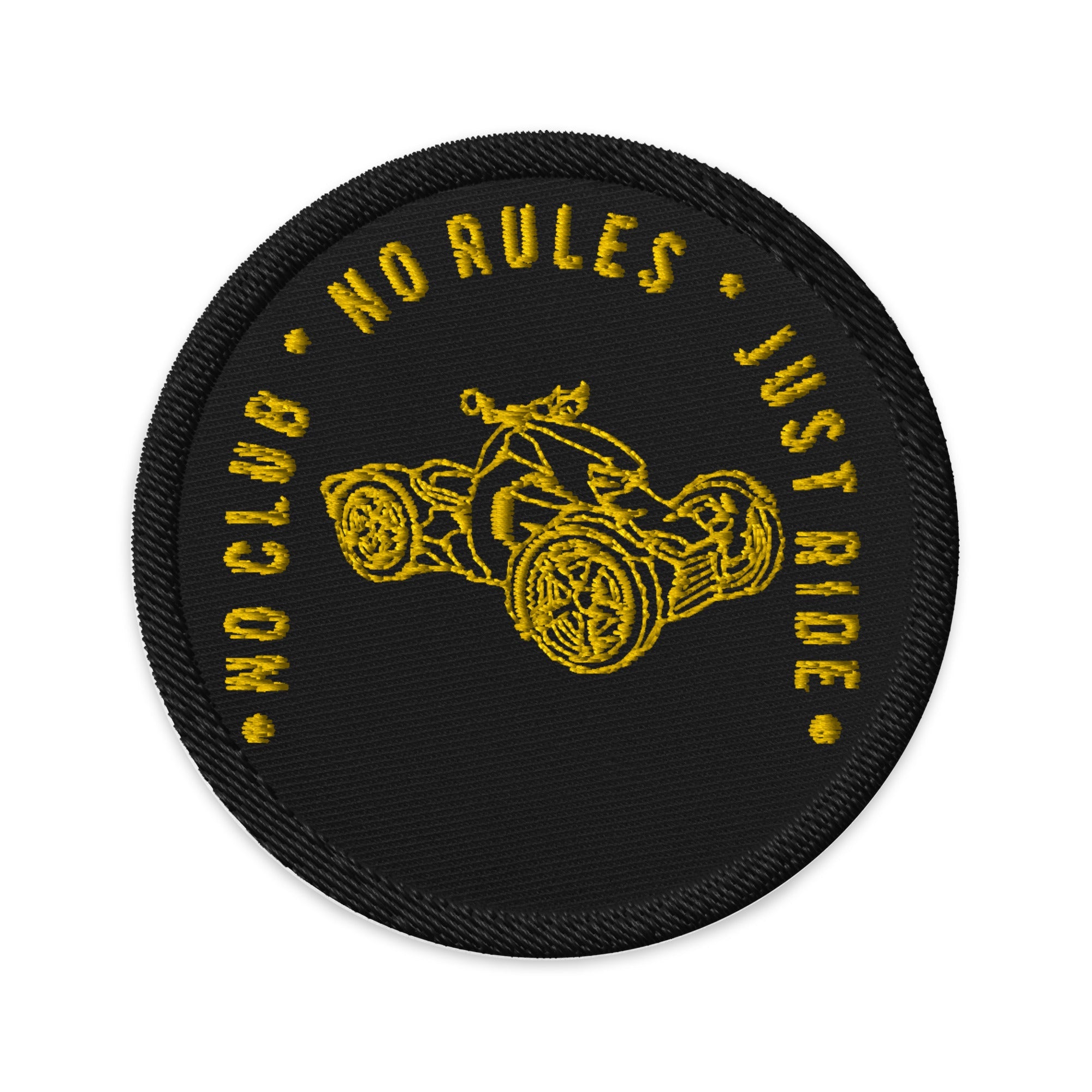 N2J Ryker 2023 No logo Embroidered patches