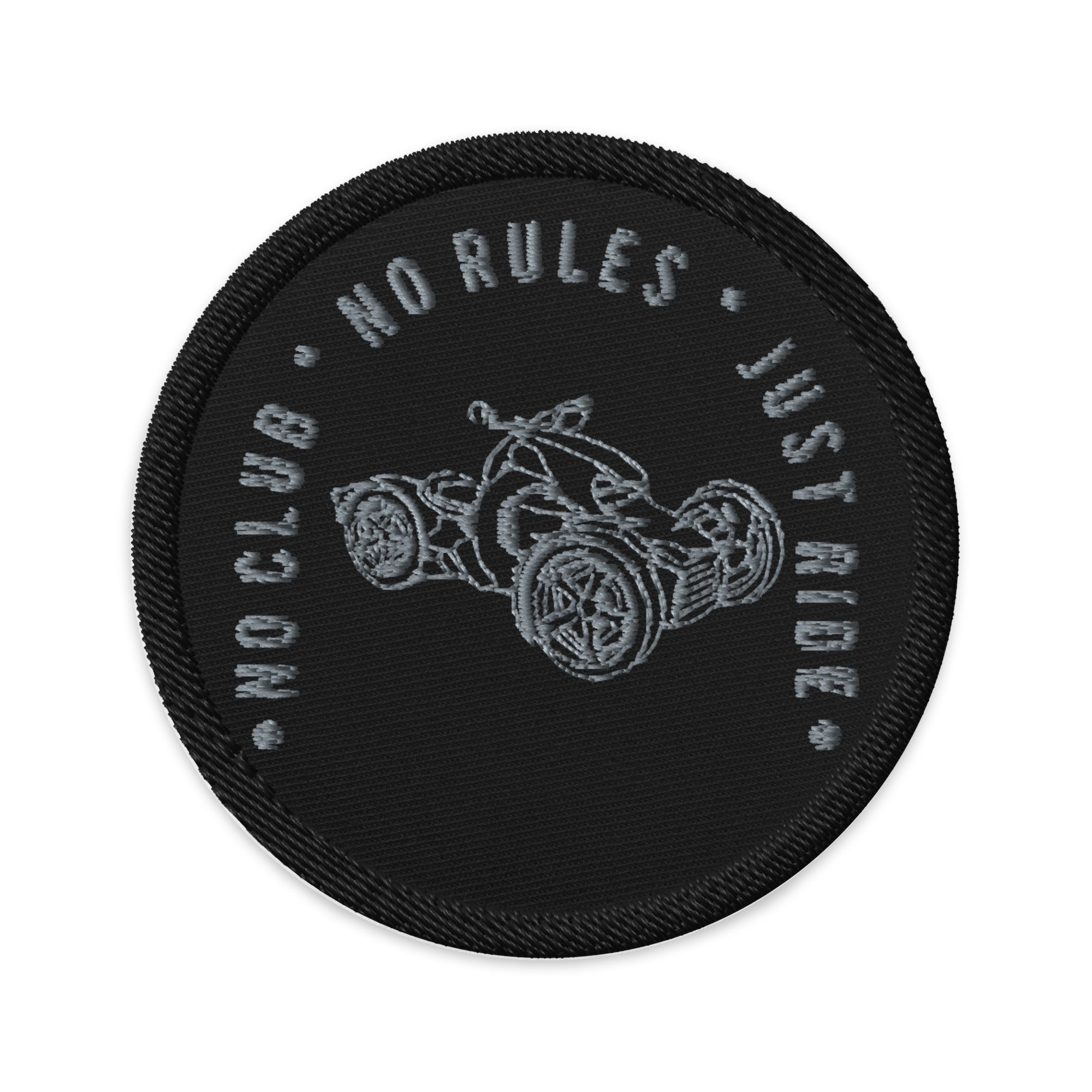 N2J Ryker 2023 No logo Embroidered patches