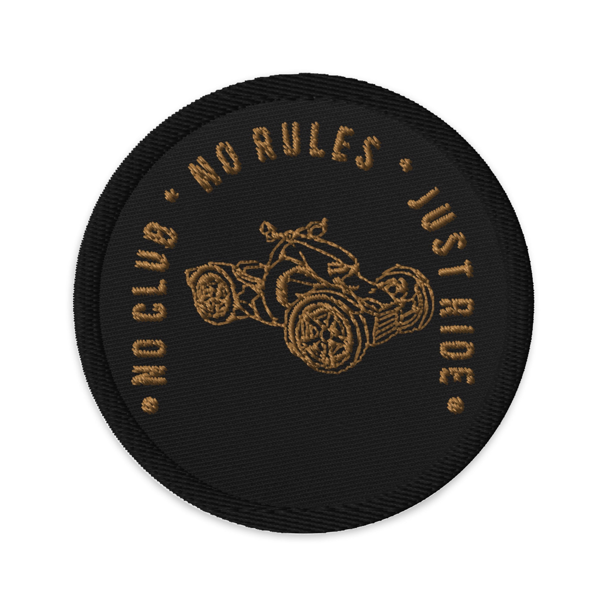 N2J Ryker 2023 No logo Embroidered patches