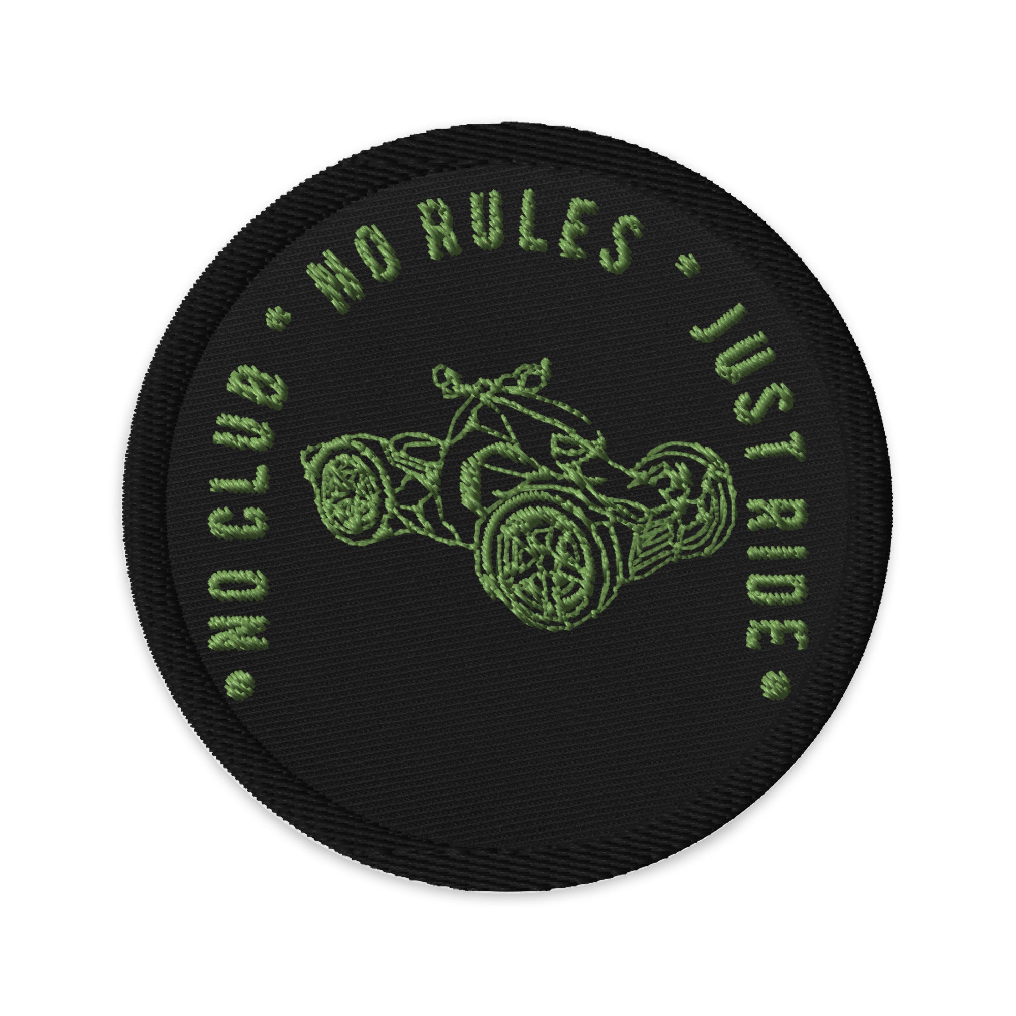 N2J Ryker 2023 No logo Embroidered patches