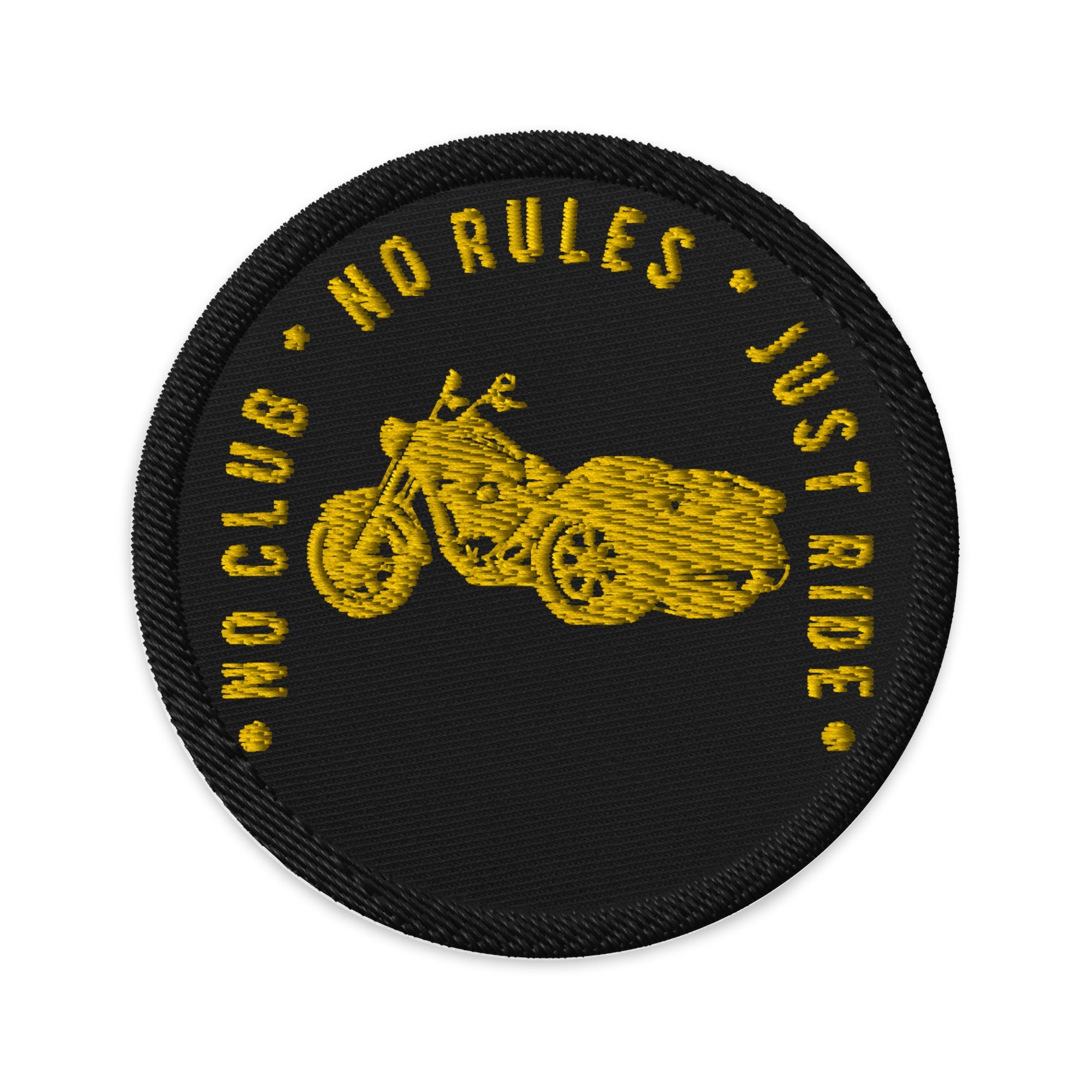 N2J trike no logo Embroidered patches