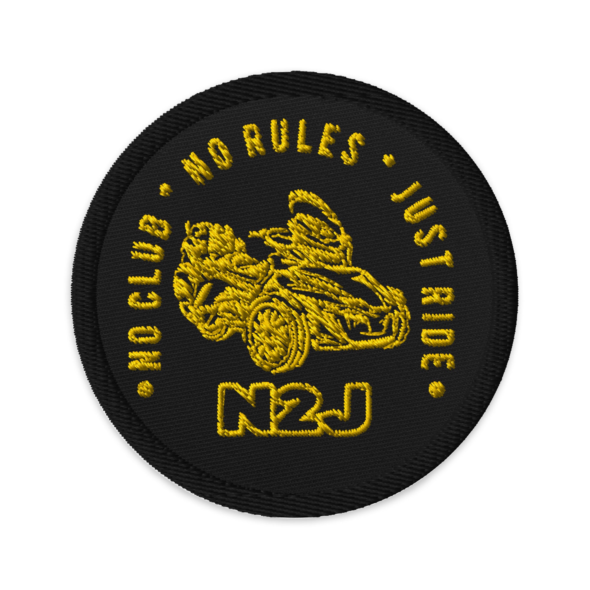 N2J main RTL Embroidered patches