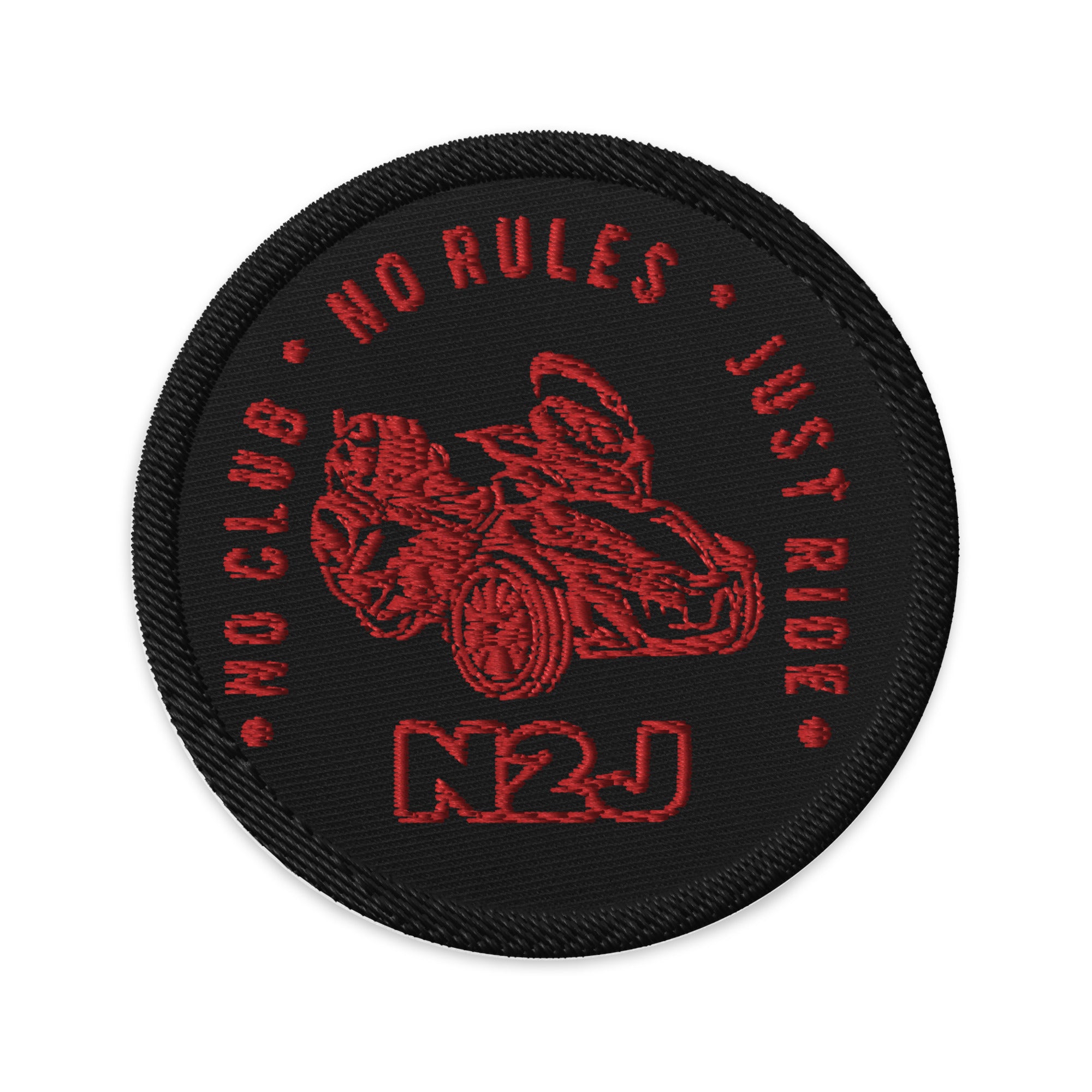 N2J main RTL Embroidered patches