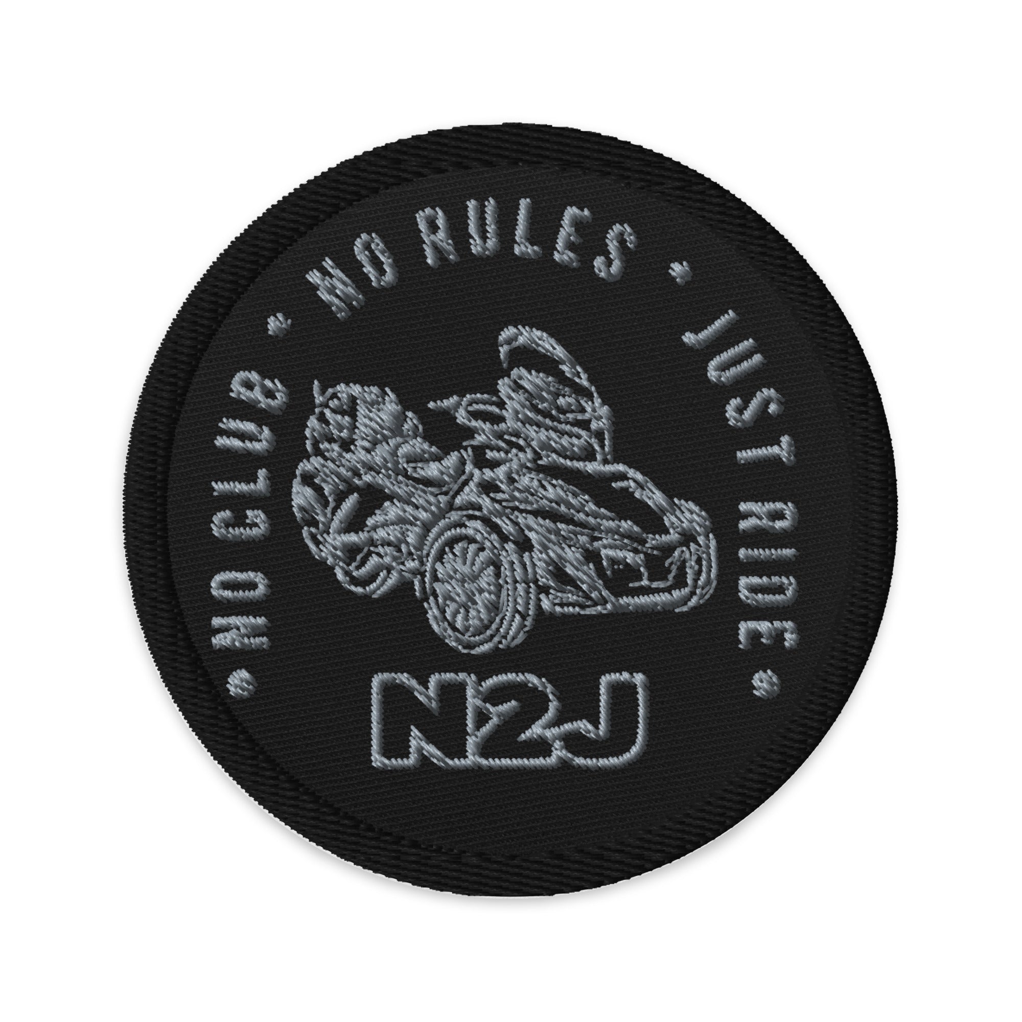 N2J main RTL Embroidered patches