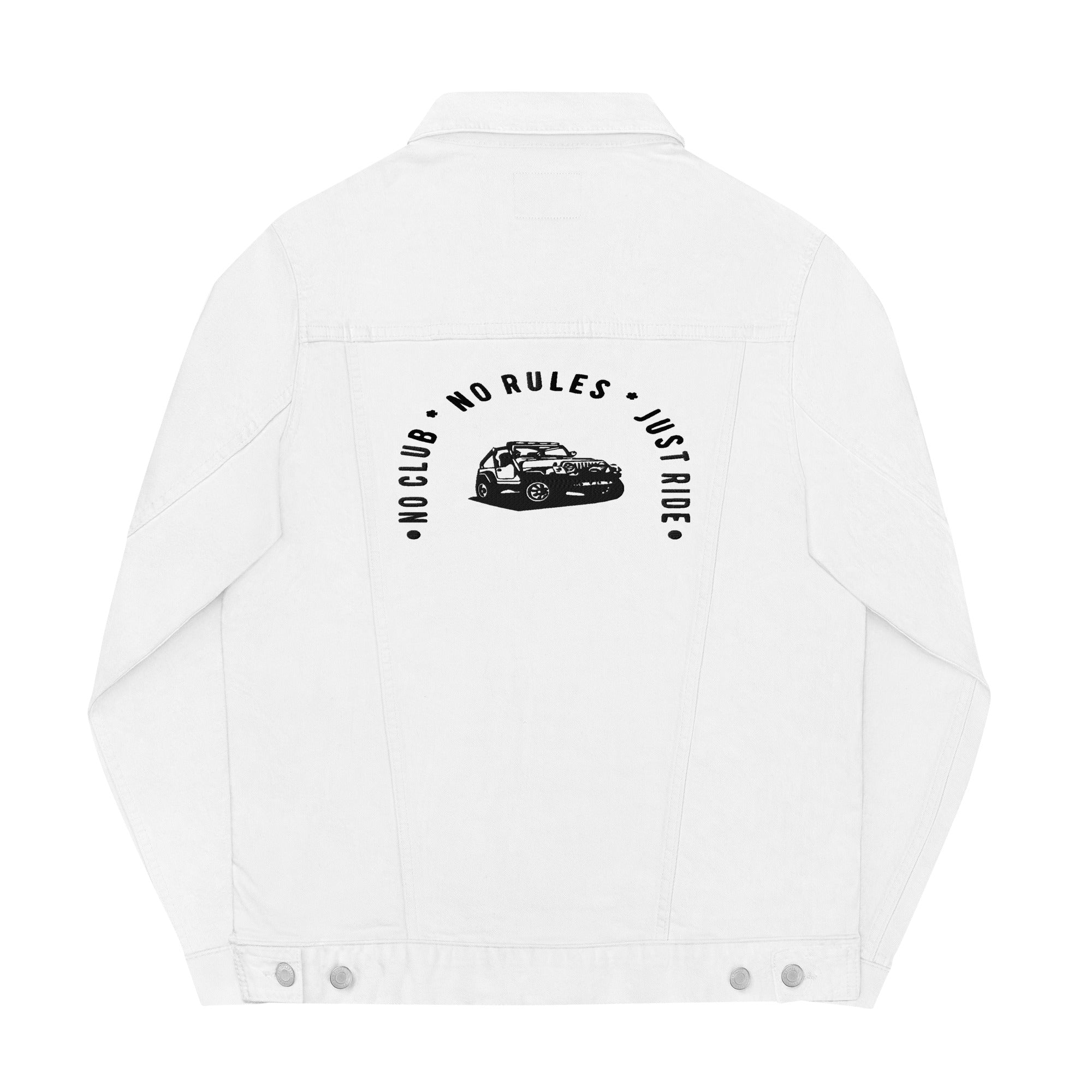 N2J Jeep No logo Unisex denim jacket