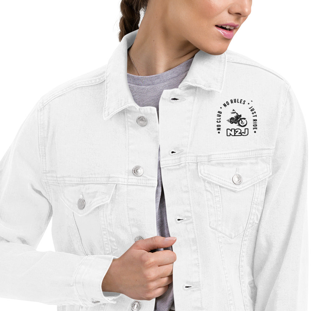 N2J Hot 2 Unisex denim jacket