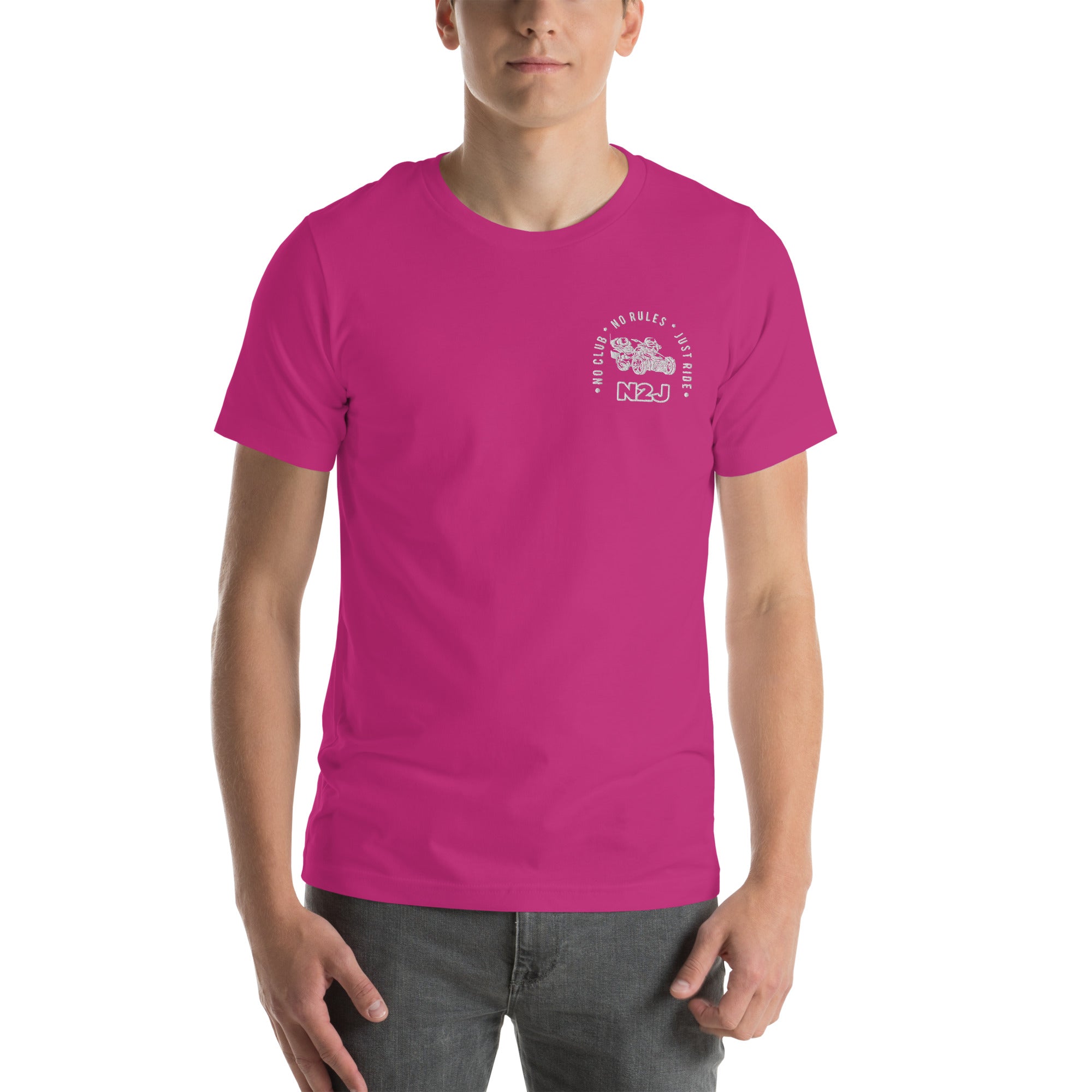N2j F3B Unisex Embroidery T-shirt