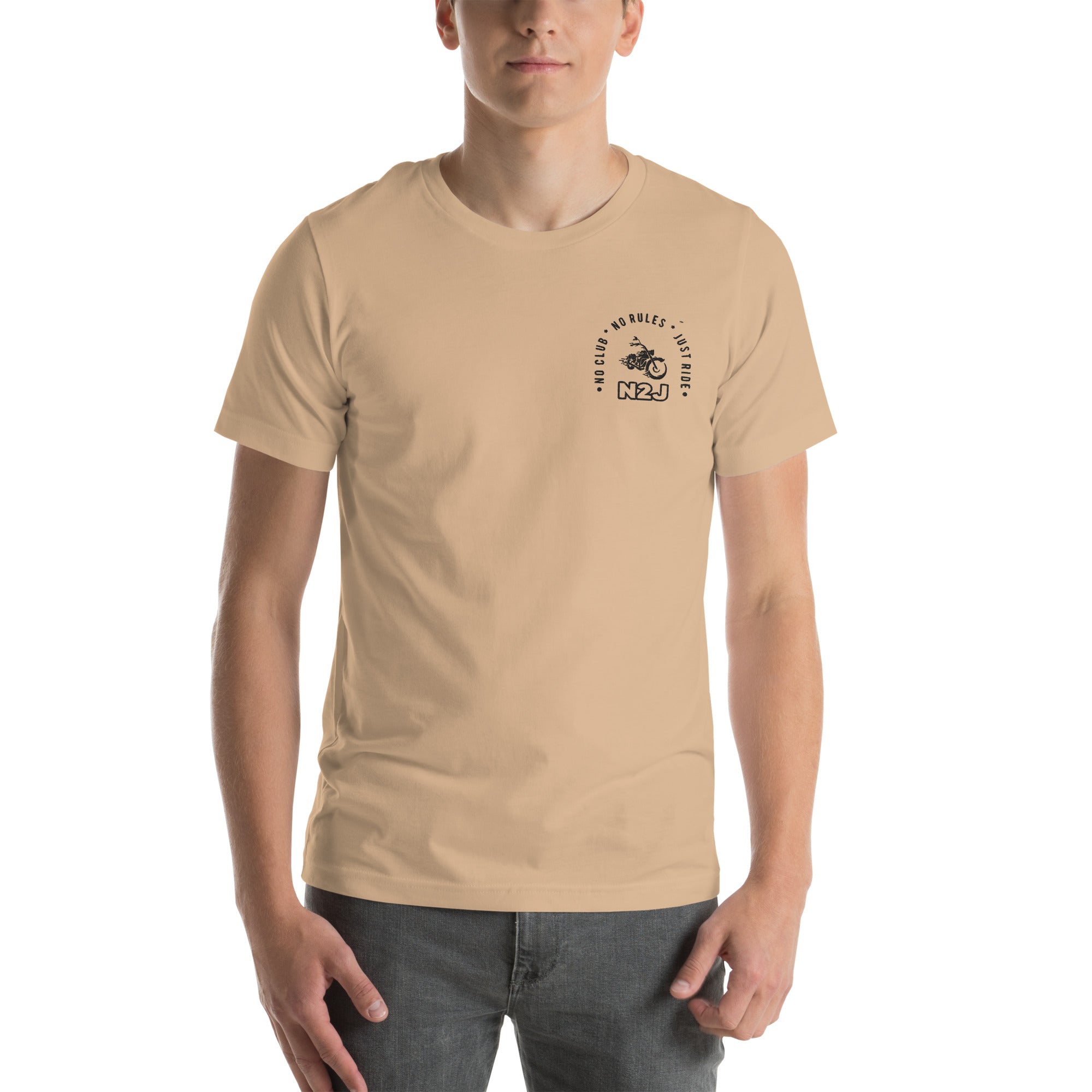 N2J Hot 2 Unisex Embroidery T-shirt