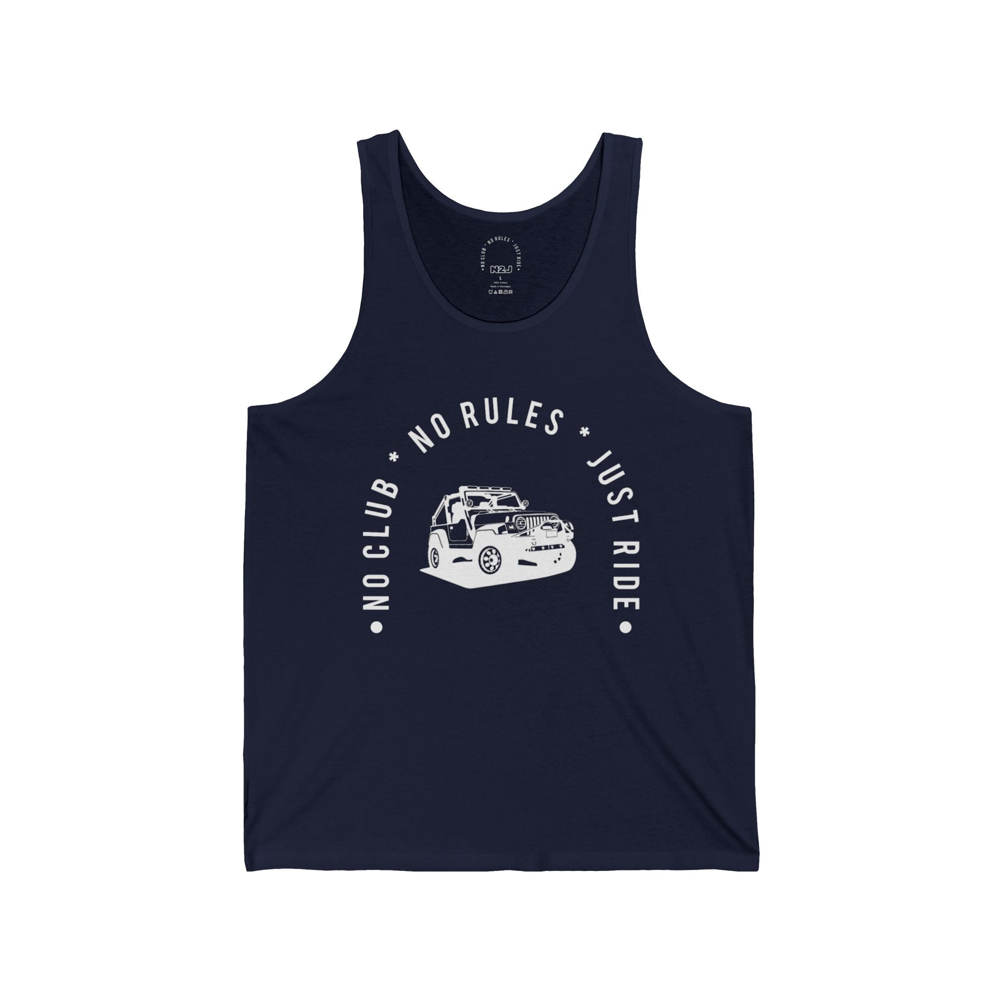 N2J Jeep Unisex Jersey Tank