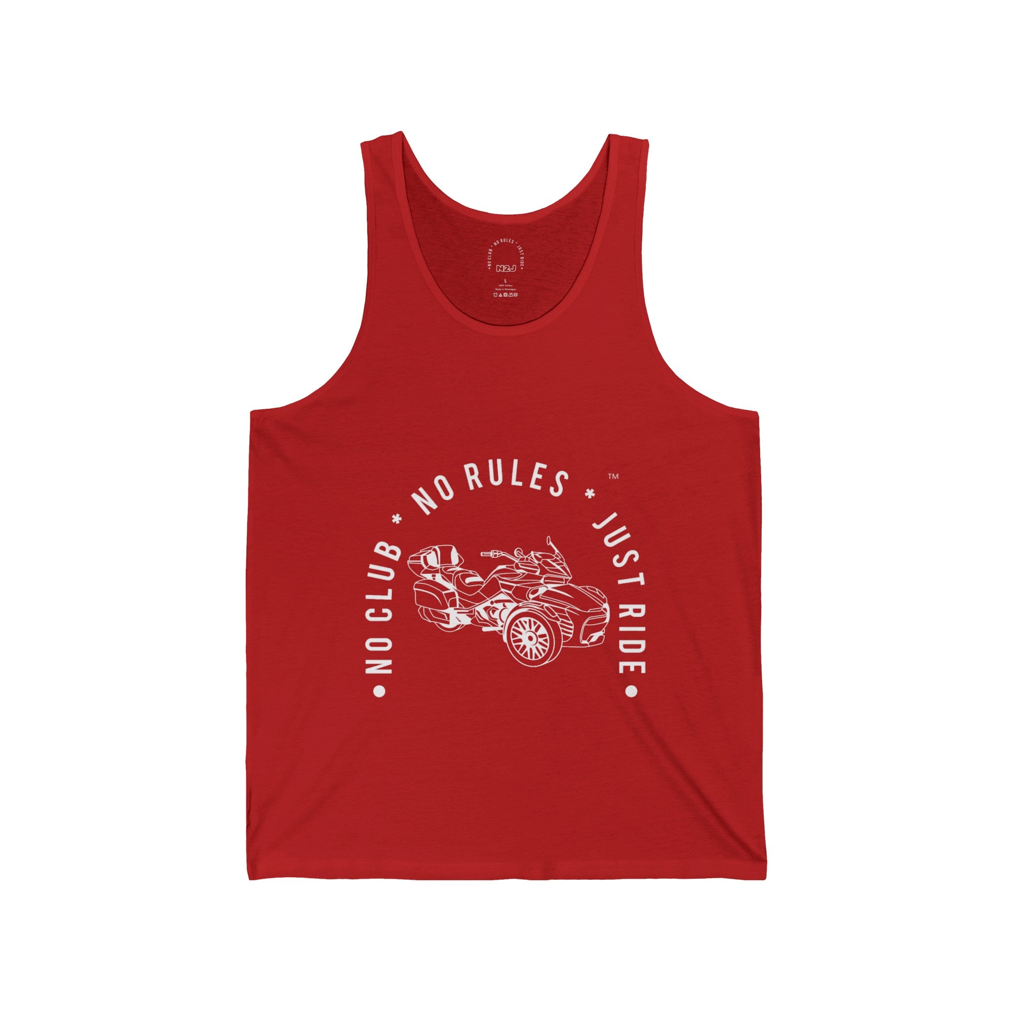 N2J F3 Unisex Jersey Tank