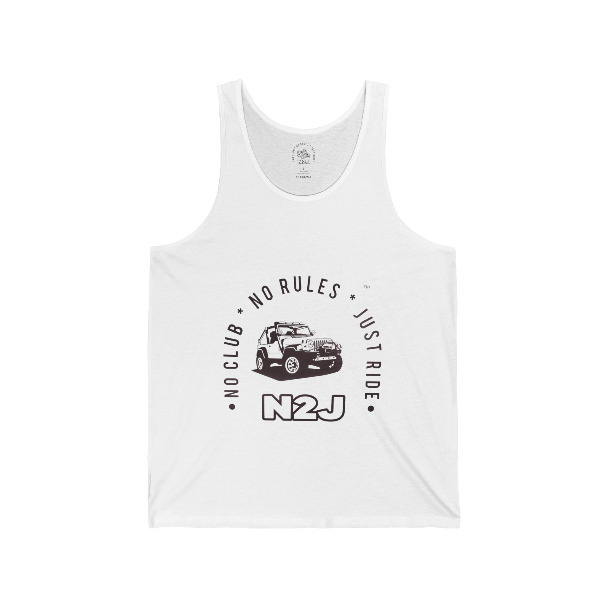 N2J Jeep Unisex Jersey Tank