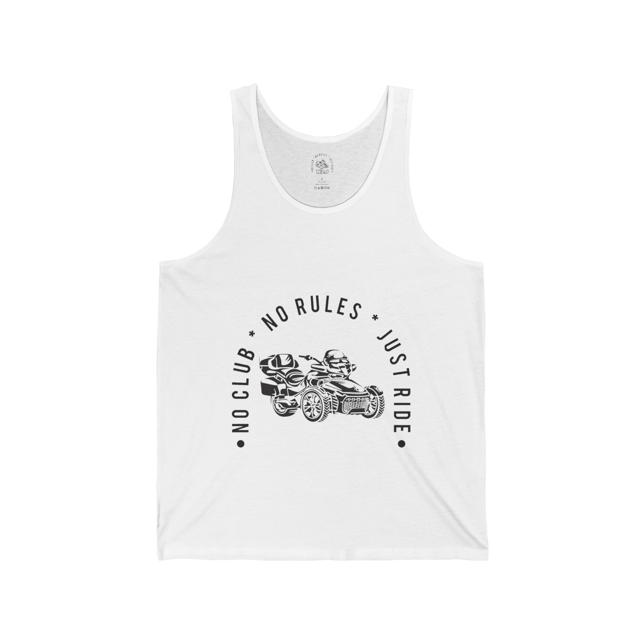 N2J F3b No Logo Unisex Jersey Tank