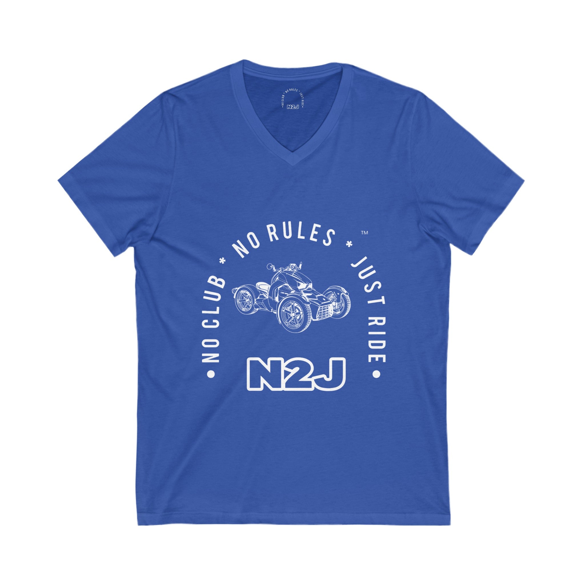 N2J Ryker 2023 Unisex Jersey Short Sleeve V-Neck Tee