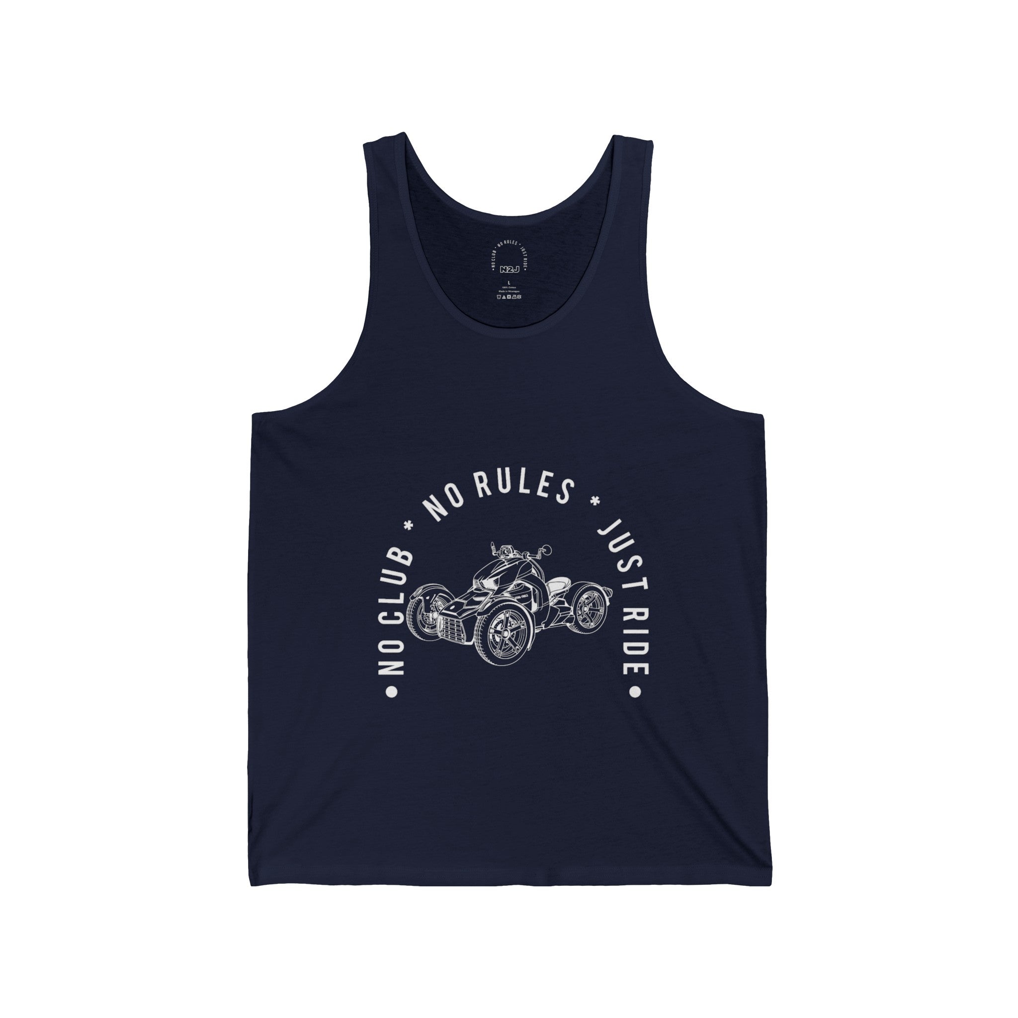 N2J Ryker no logo Unisex Jersey Tank