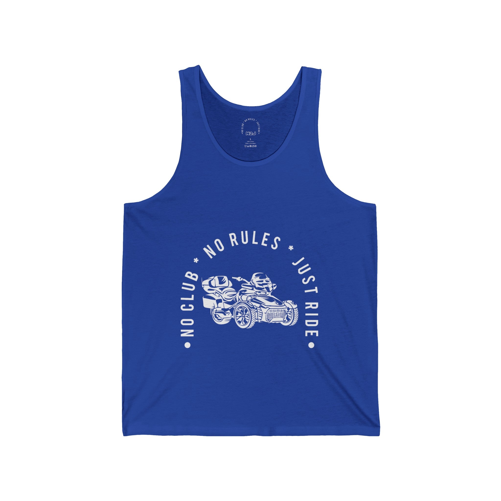 N2J F3b No Logo Unisex Jersey Tank