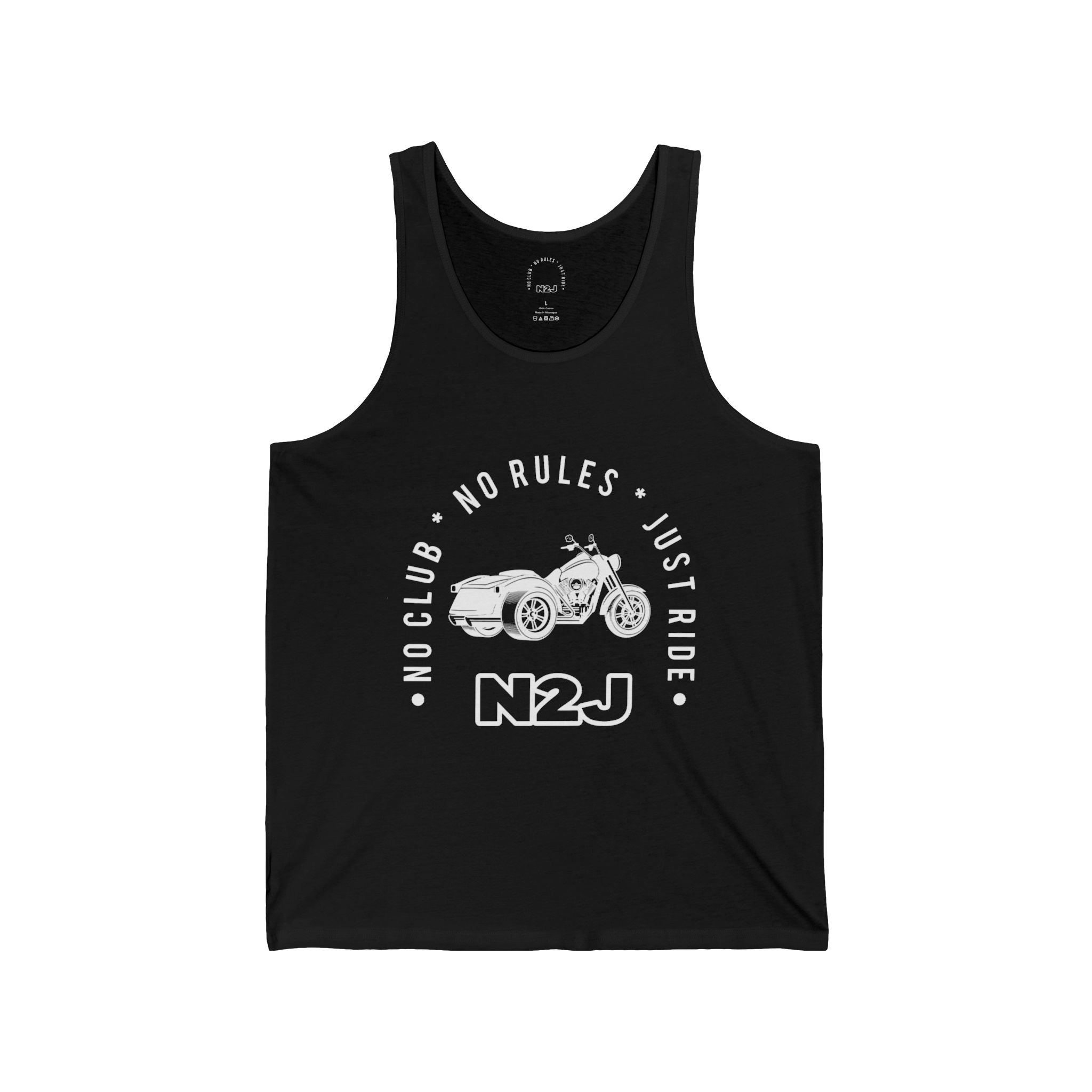 N2J Trike Unisex Jersey Tank