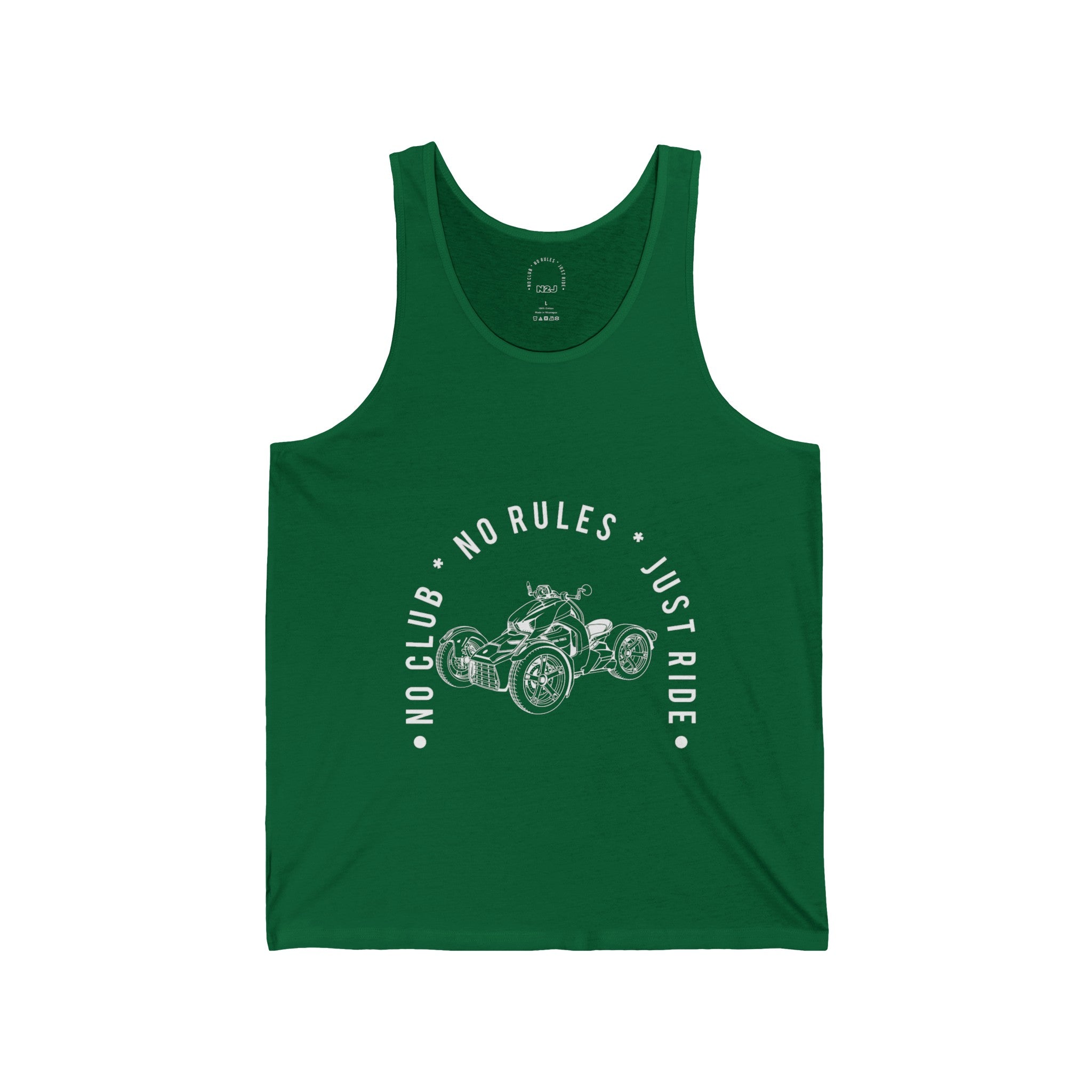 N2J Ryker no logo Unisex Jersey Tank