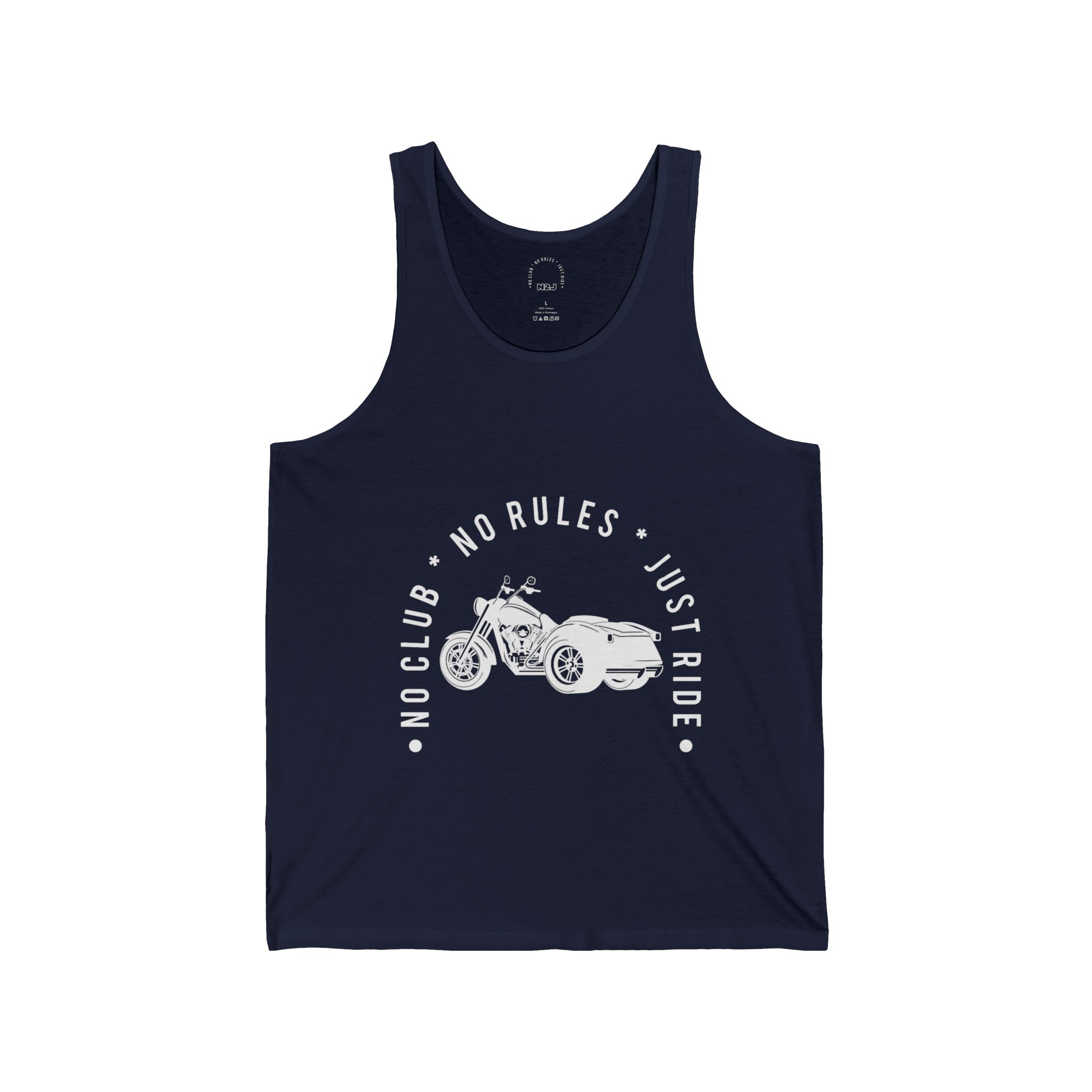 N2J trike no logo Unisex Jersey Tank