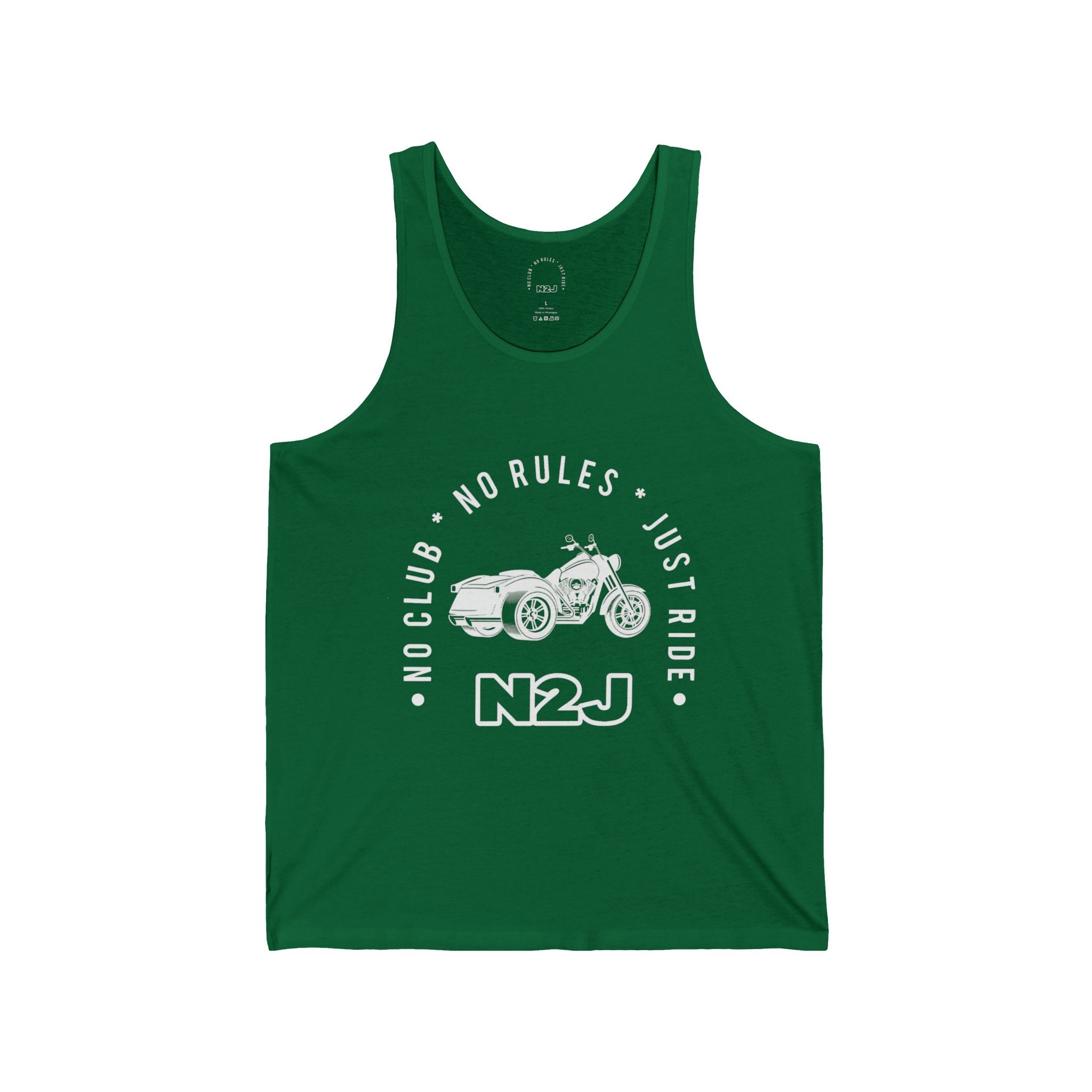 N2J Trike Unisex Jersey Tank