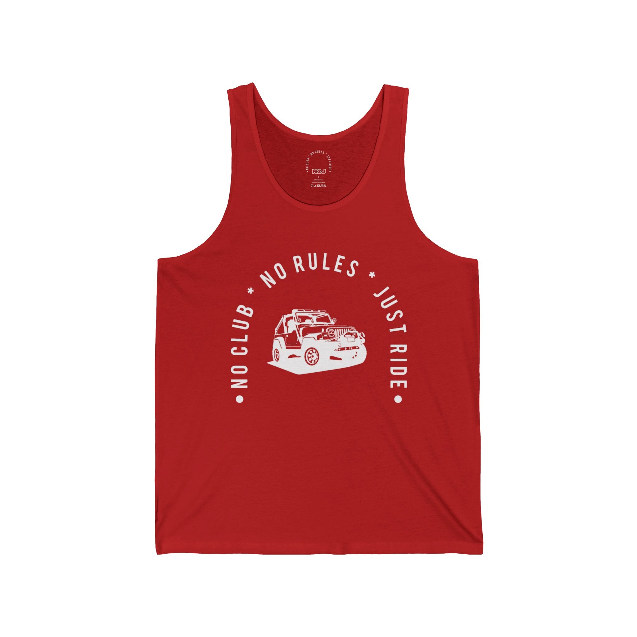 N2J Jeep Unisex Jersey Tank