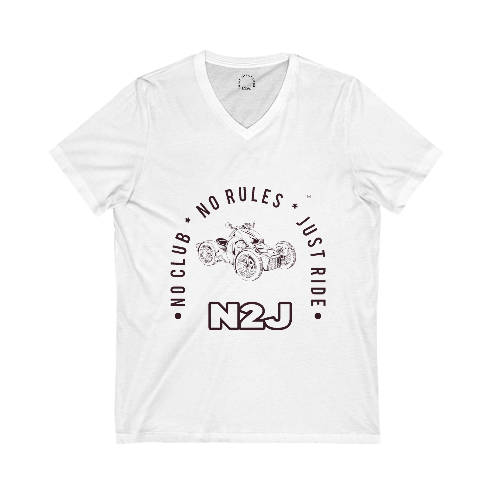 N2J Ryker 2023 Unisex Jersey Short Sleeve V-Neck Tee