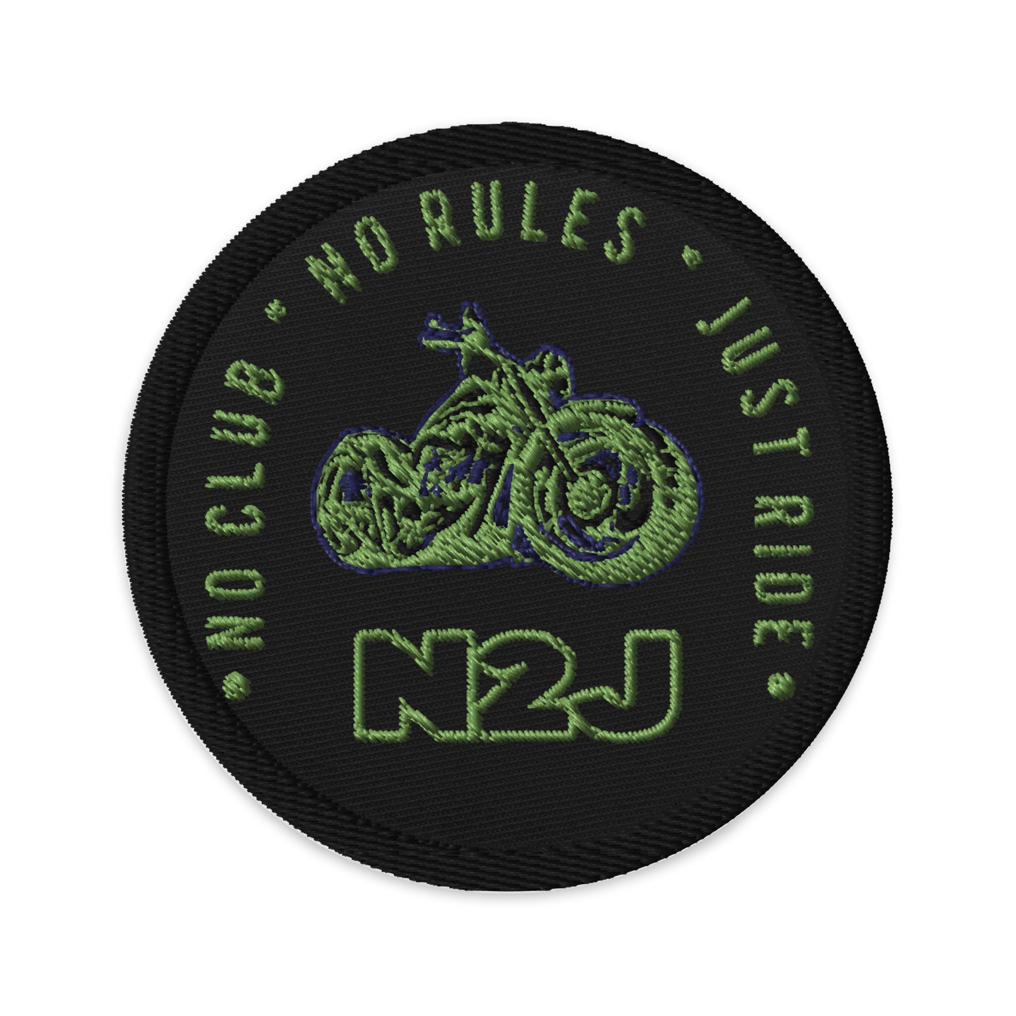 N2J 2 Wheels Patch