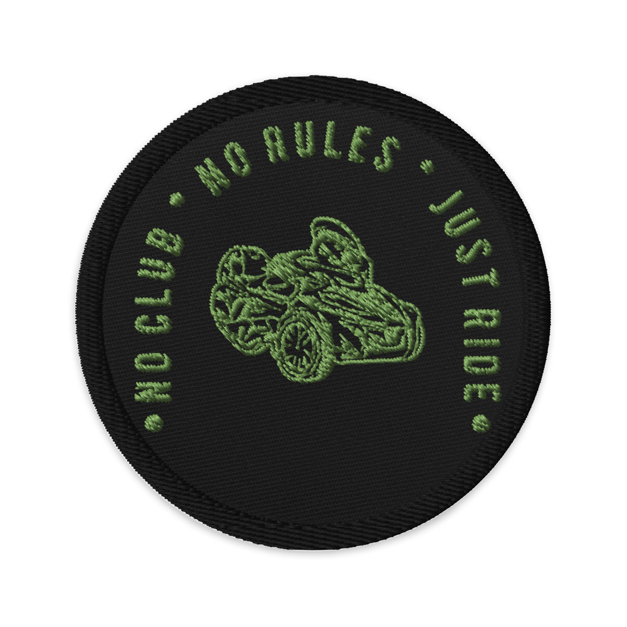 N2J Main no logo Embroidered patches