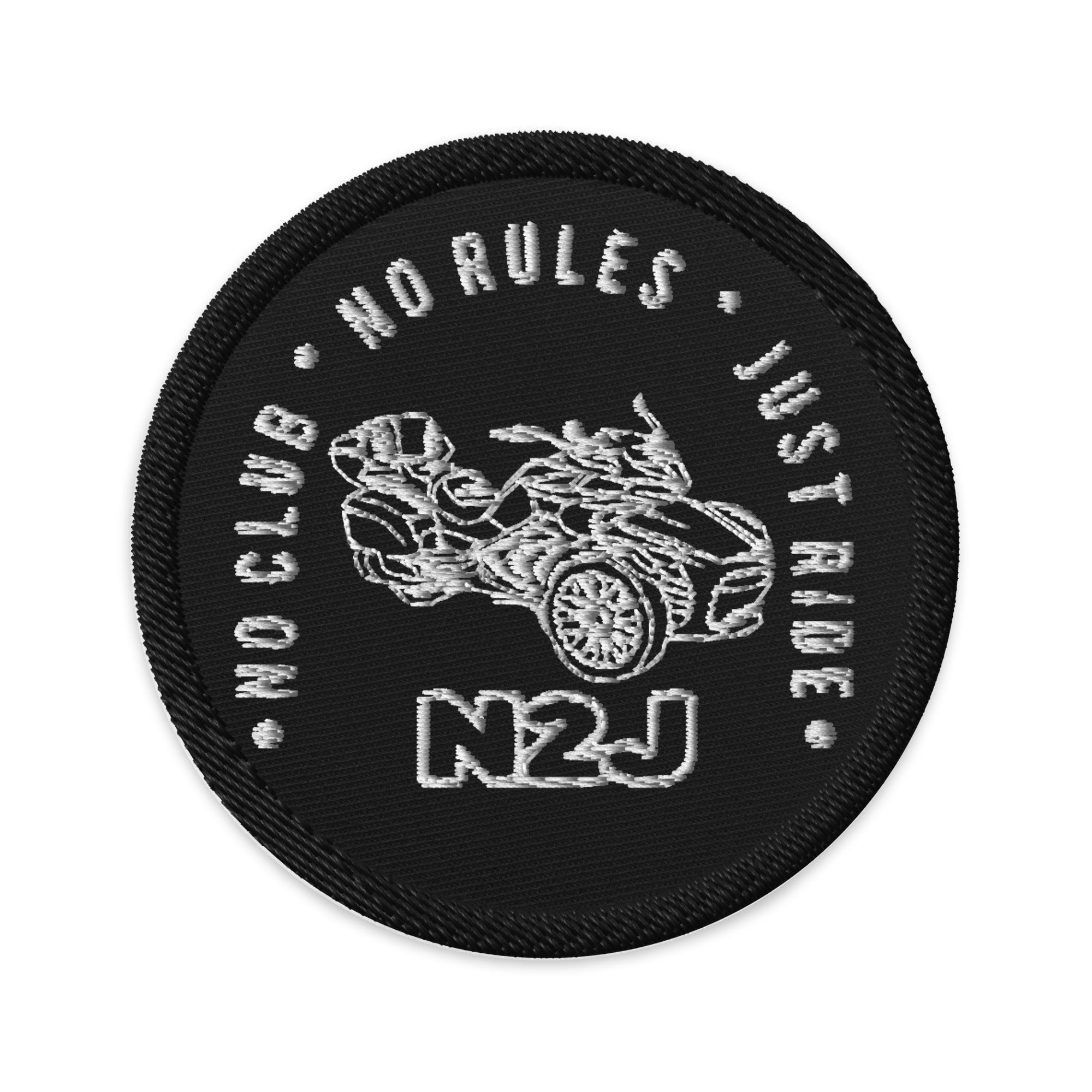 N2J 23 F3 Embroidered patches