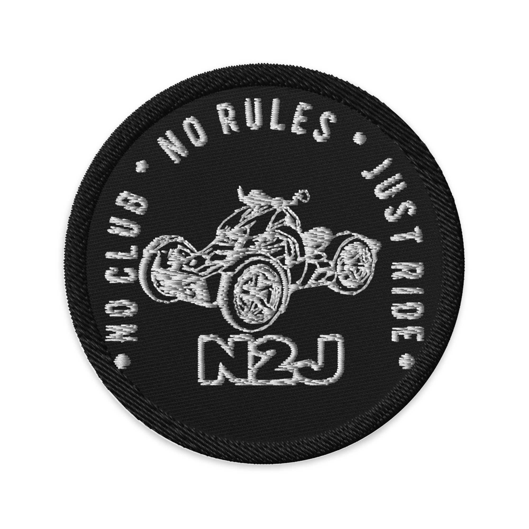 N2J Ryker Embroidered patches