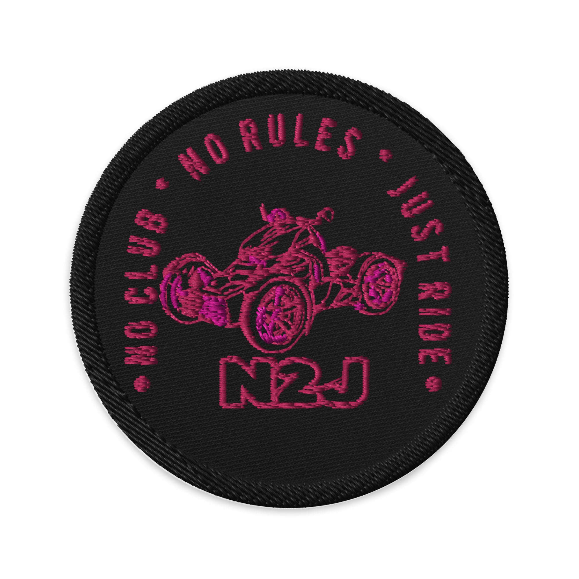 N2J Ryker Embroidered patches