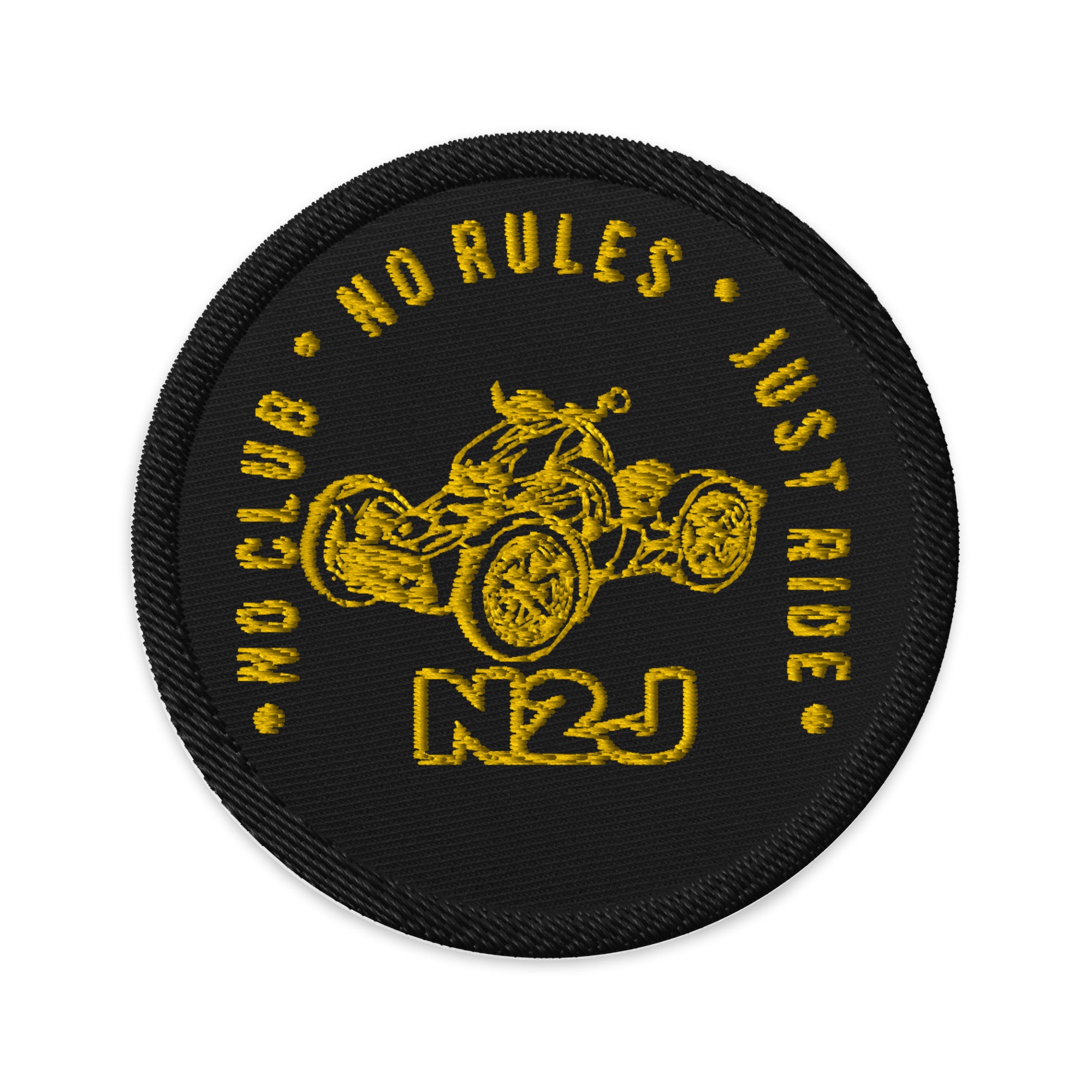 N2J Ryker Embroidered patches