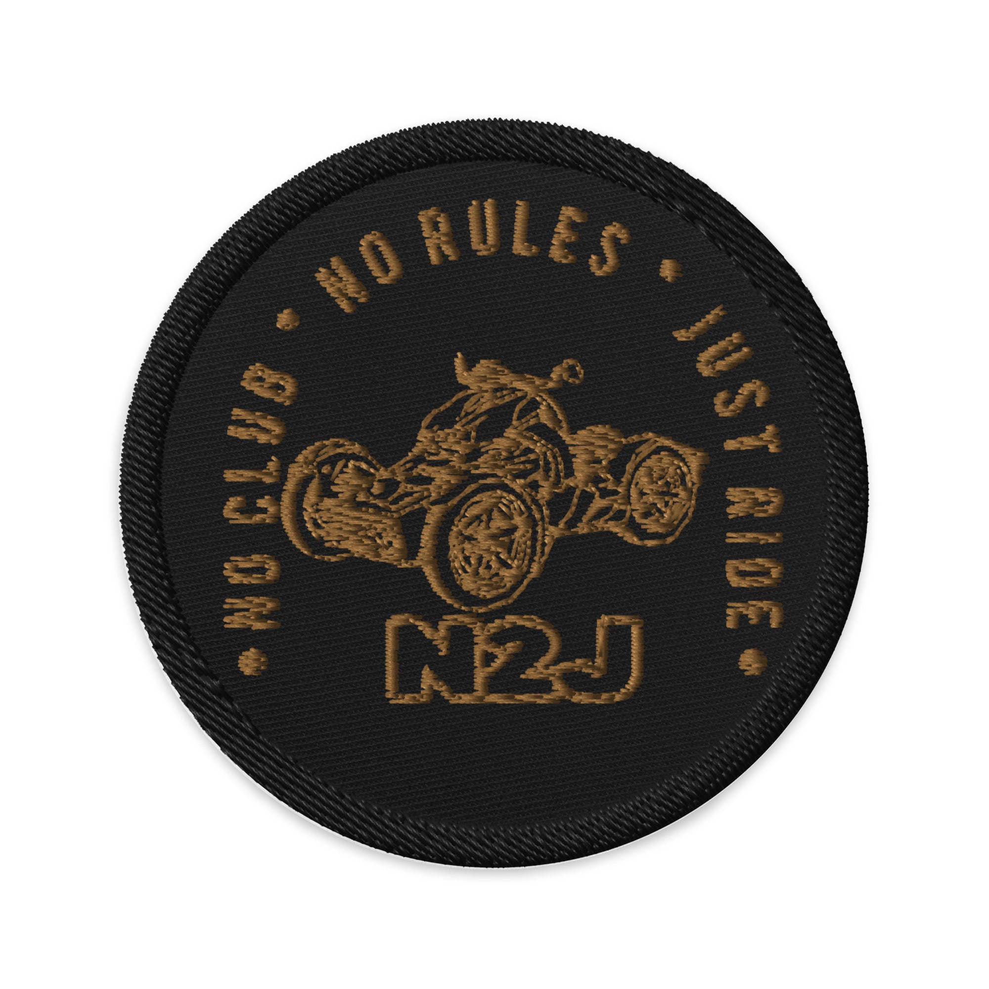 N2J Ryker Embroidered patches