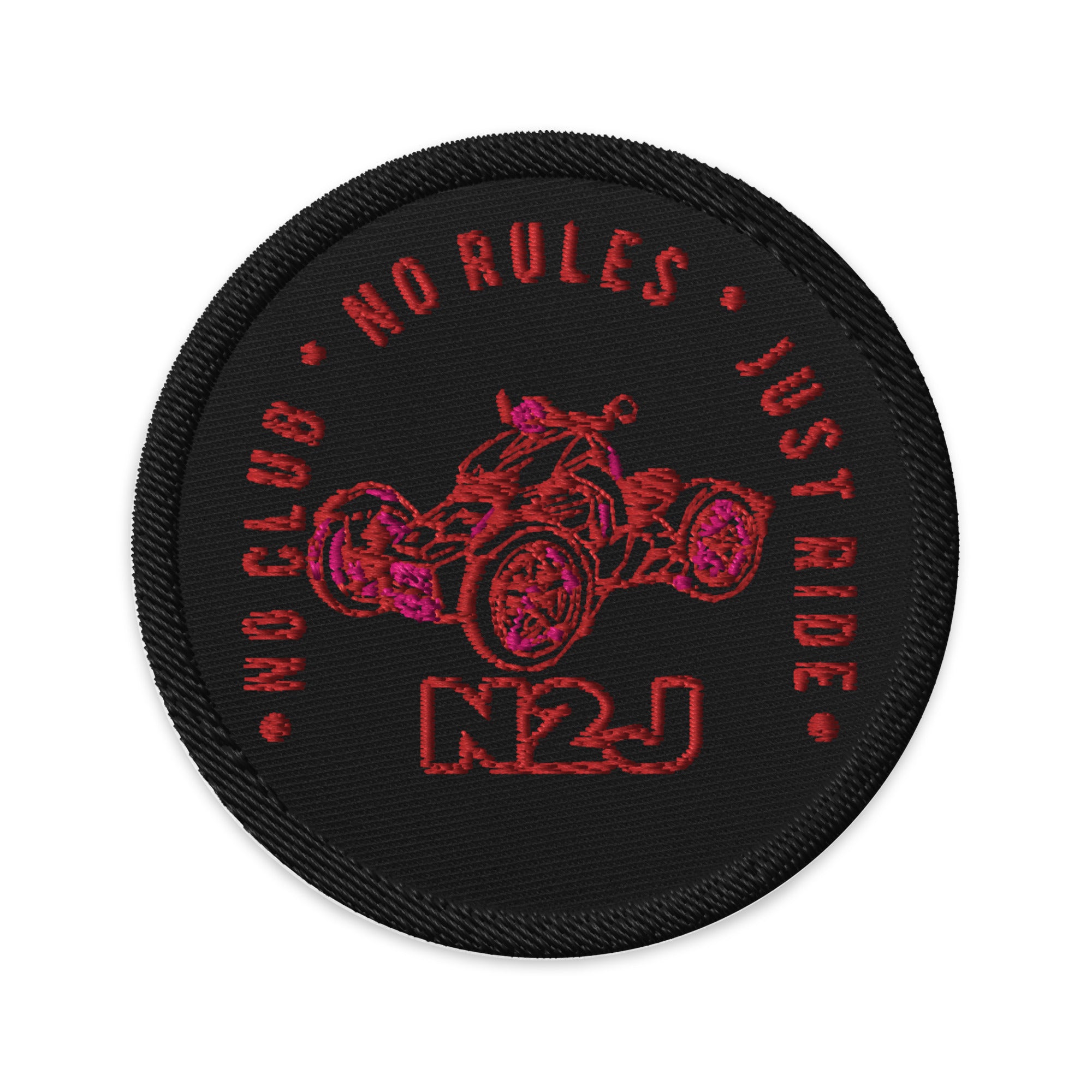 N2J Ryker Embroidered patches