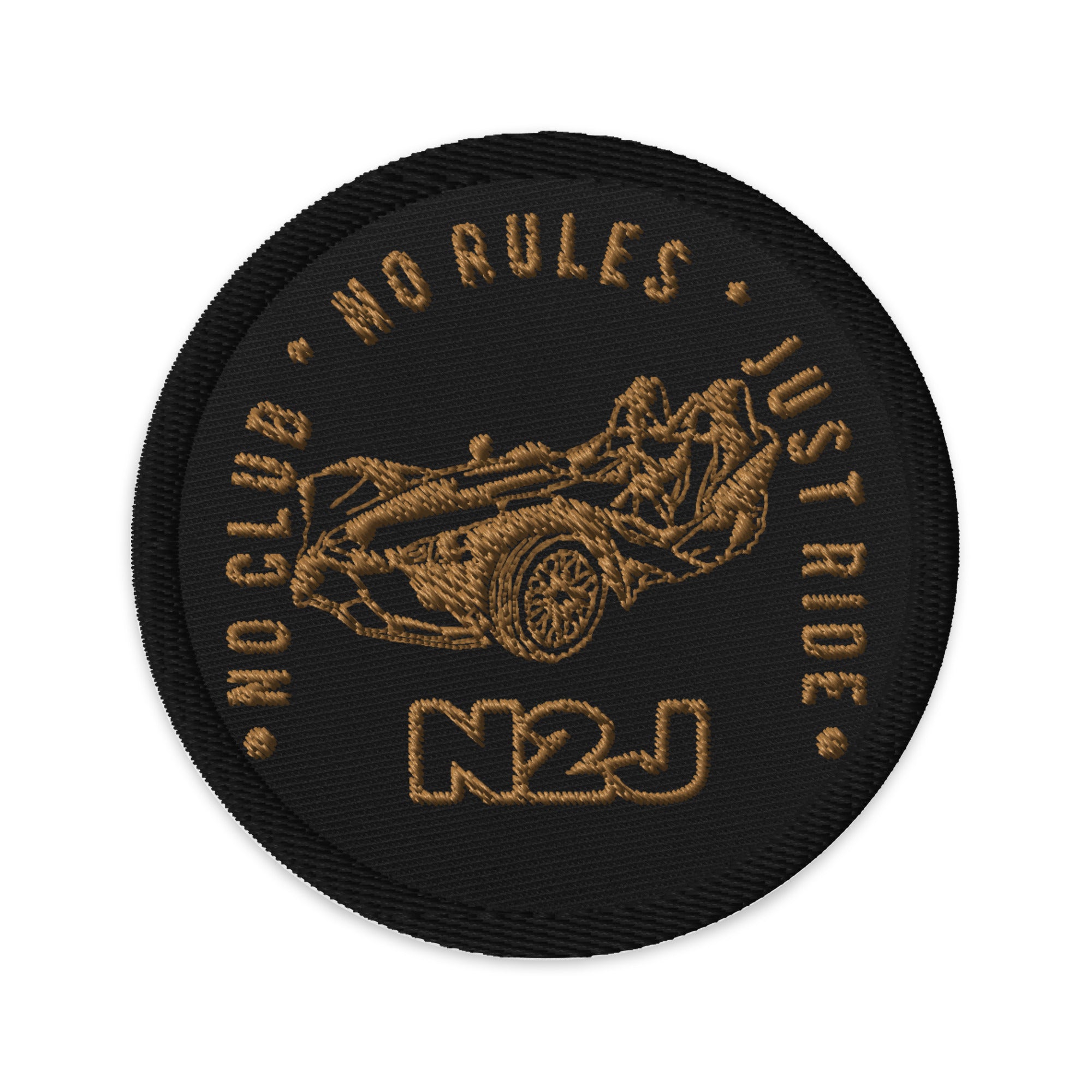 N2J Slingshot 2 Embroidered patches