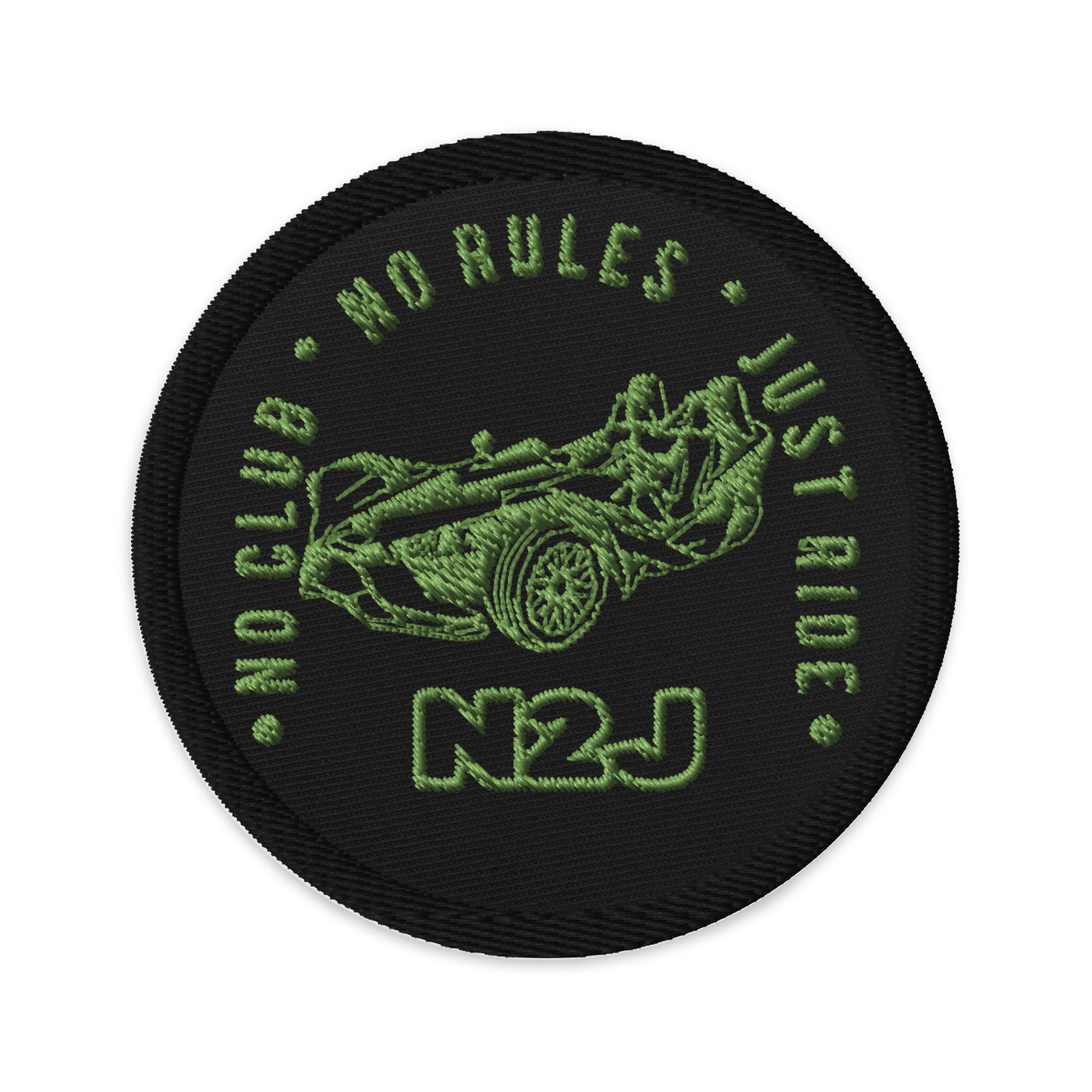 N2J Slingshot 2 Embroidered patches