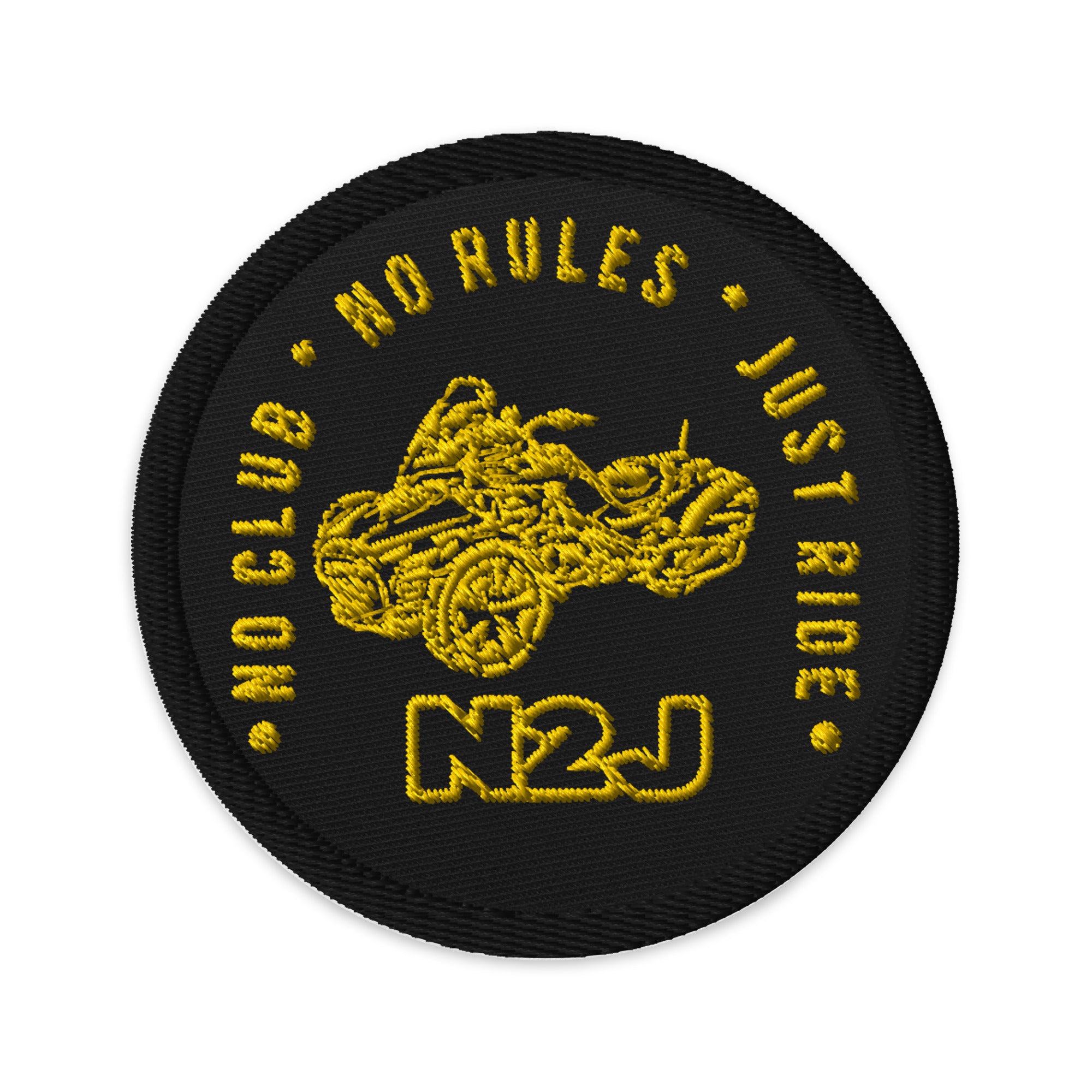 N2J F3 Embroidered patches