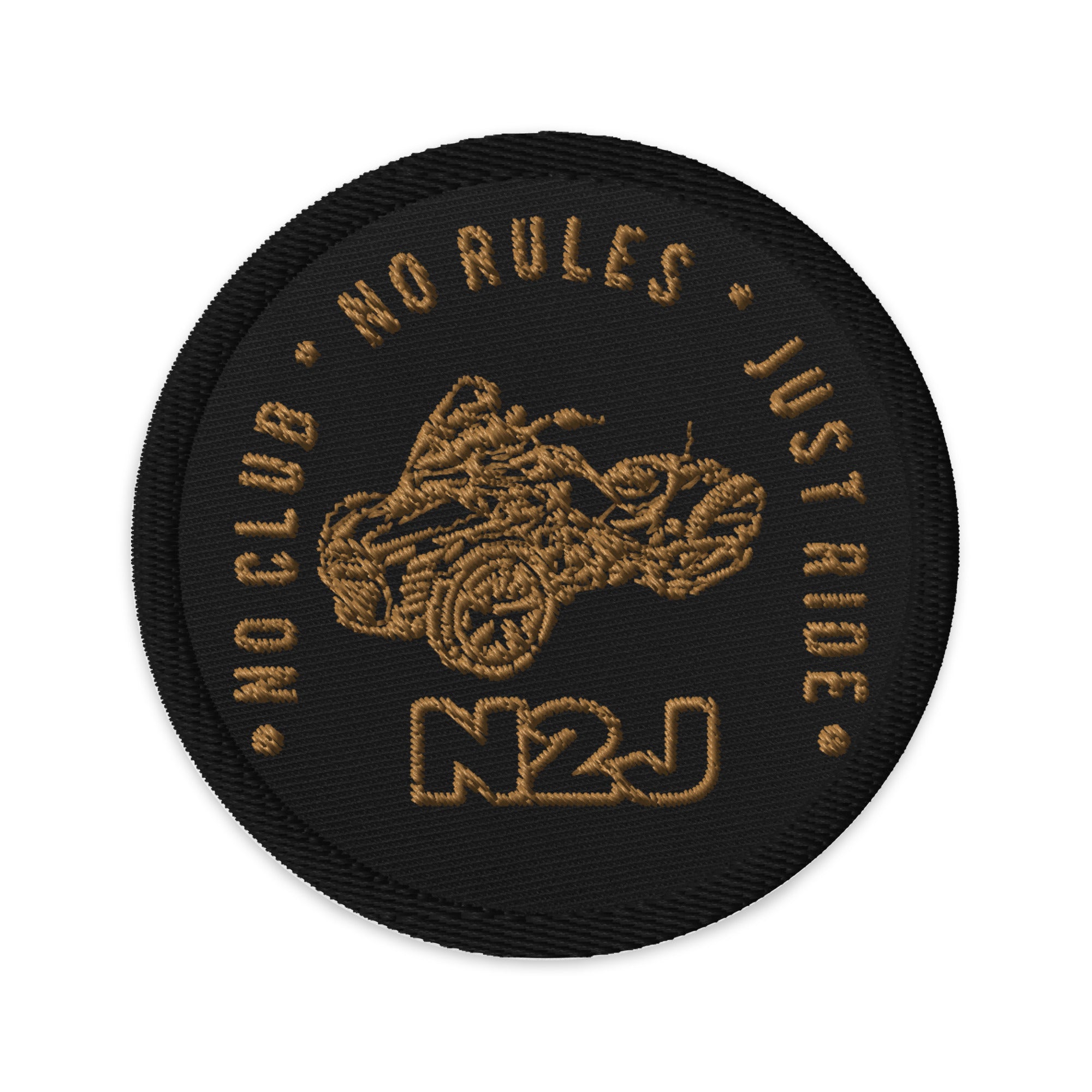 N2J F3 Embroidered patches