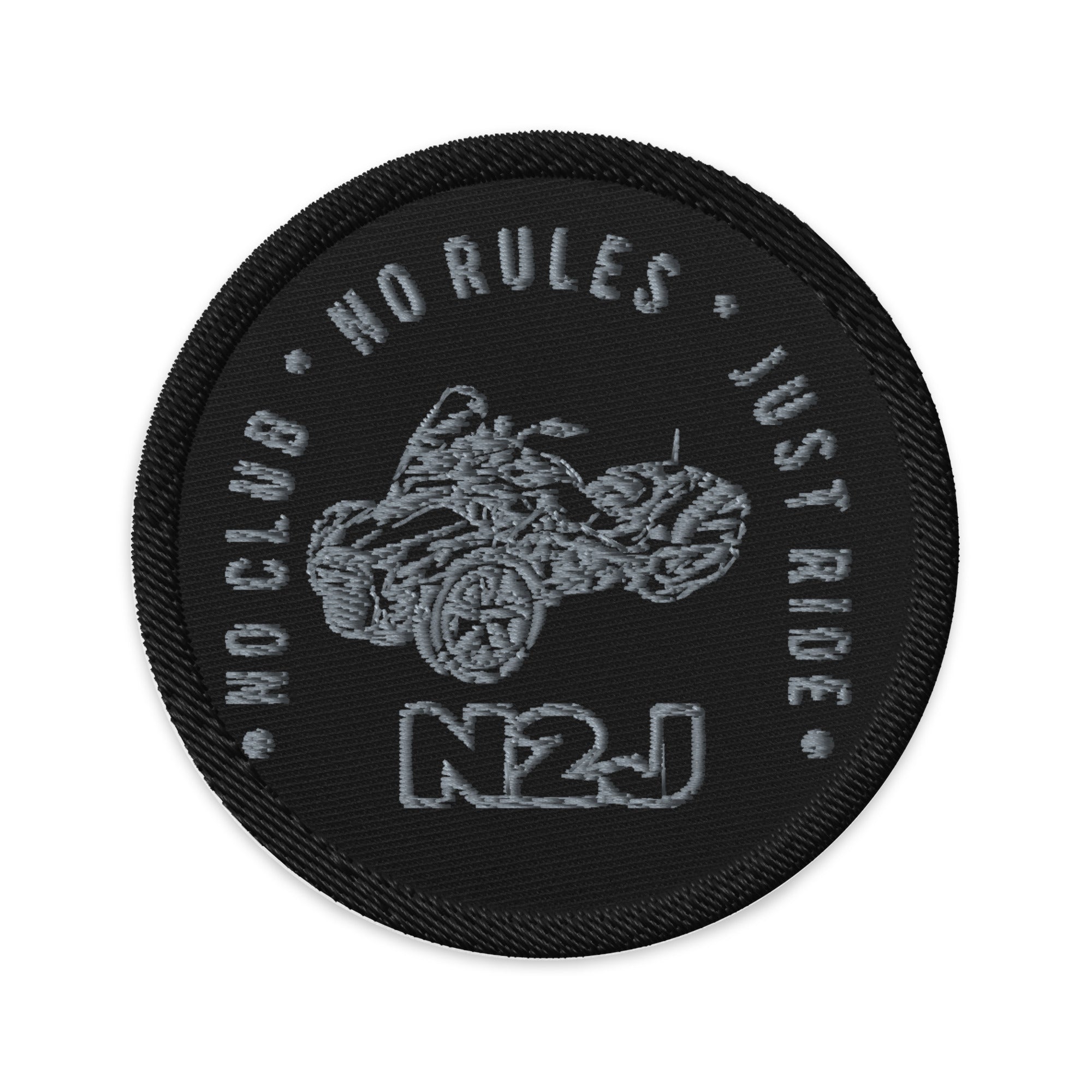 N2J F3 Embroidered patches