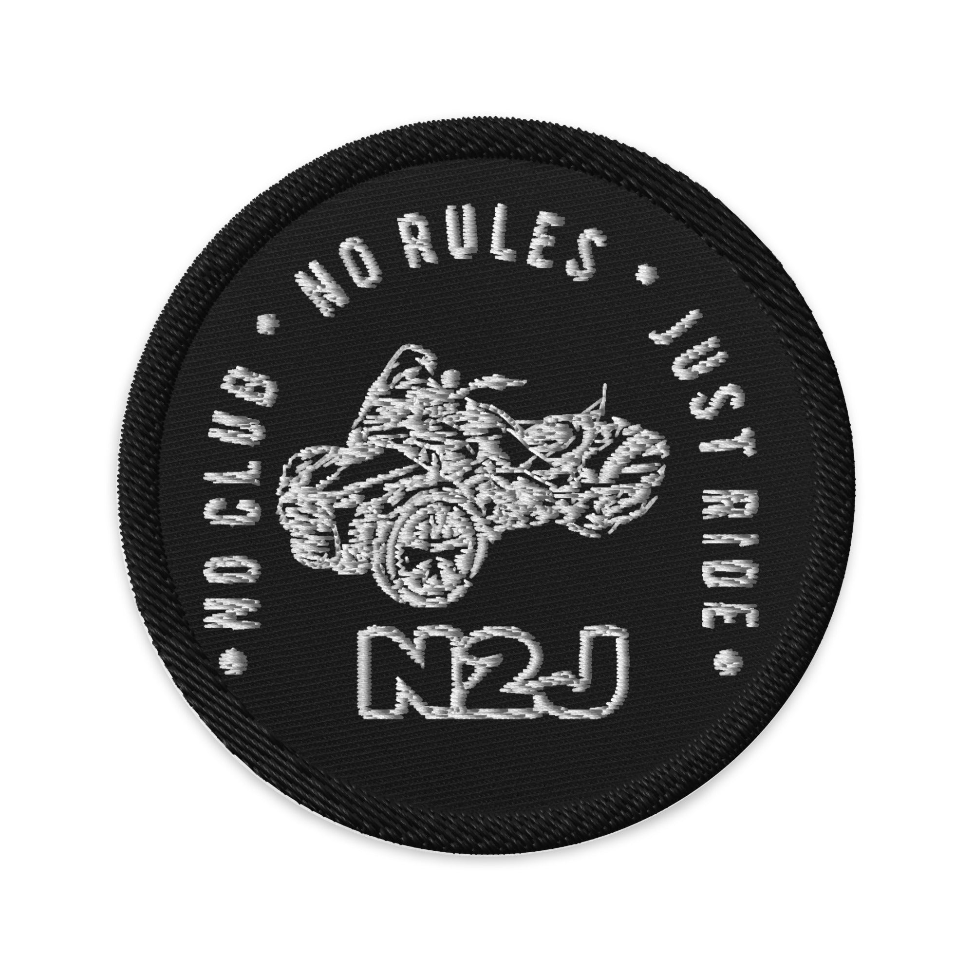 N2J F3 Embroidered patches