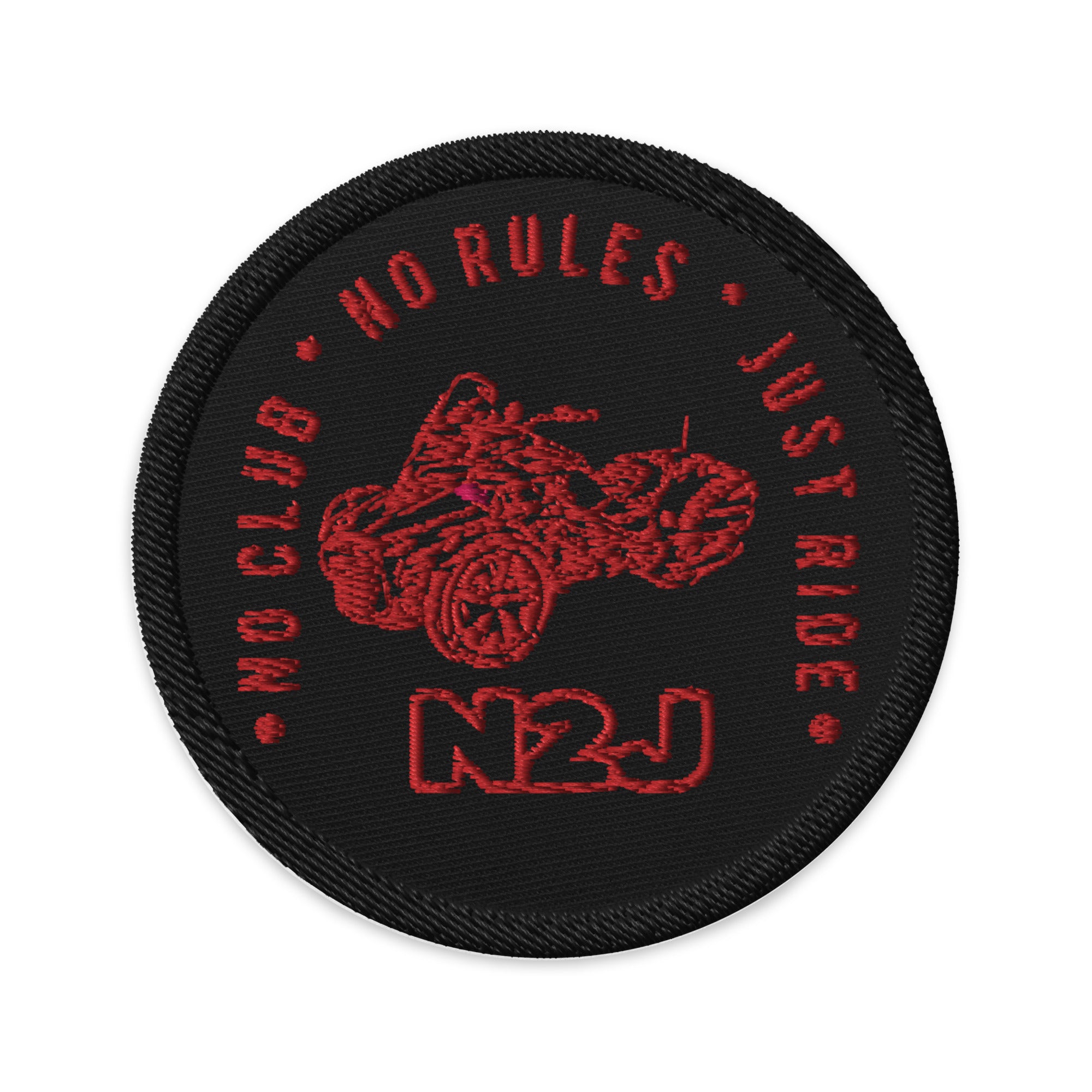 N2J F3 Embroidered patches