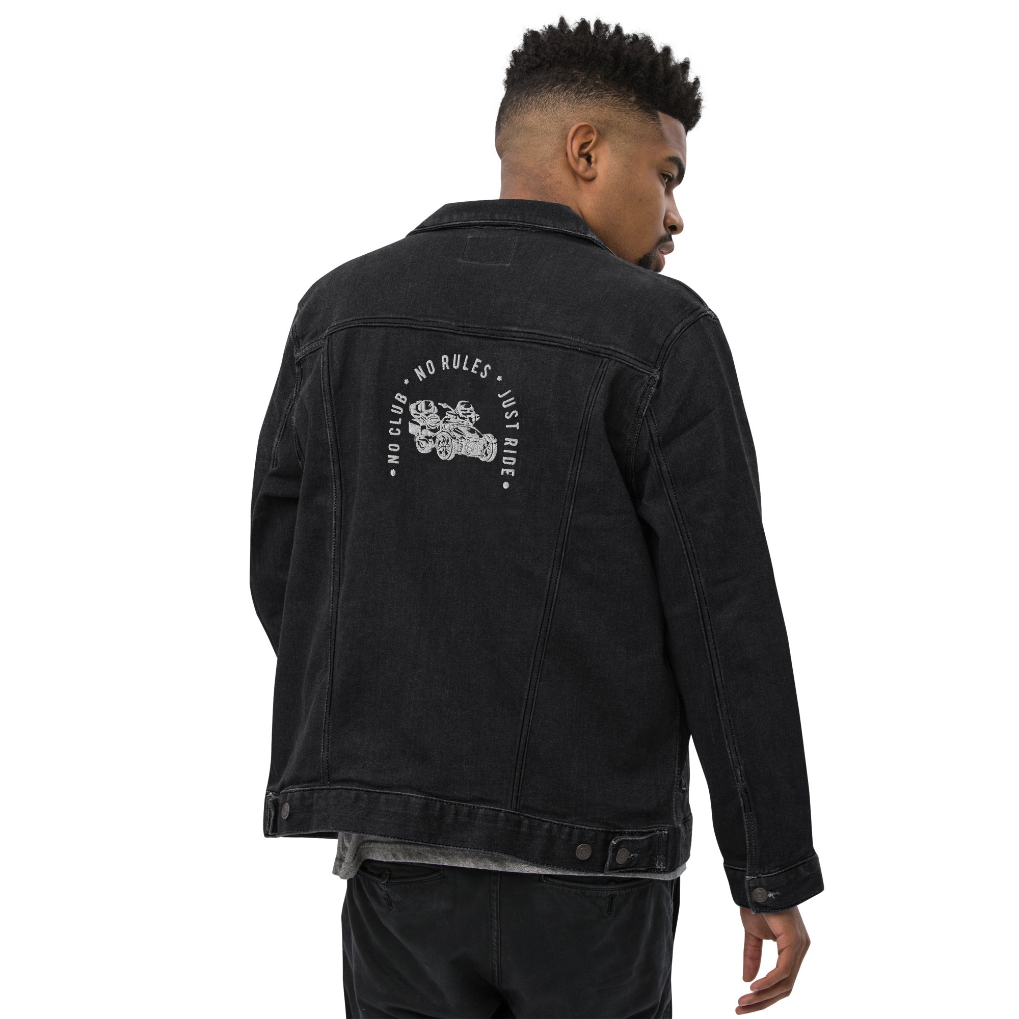 N2J F3b No logo Unisex denim jacket